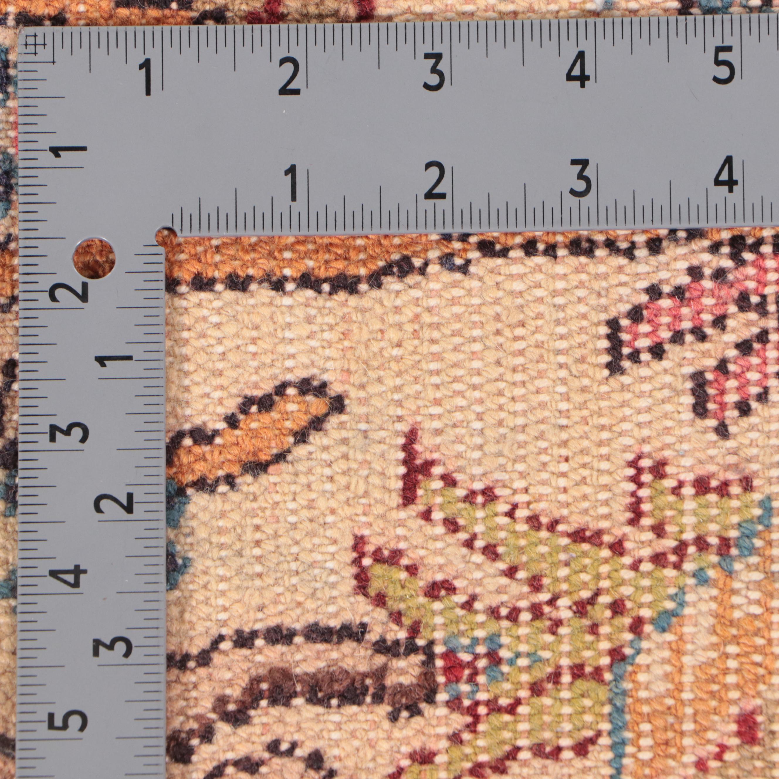 2'4 x 3'1 Hand-Knotted Persian Tabriz Accent Rug