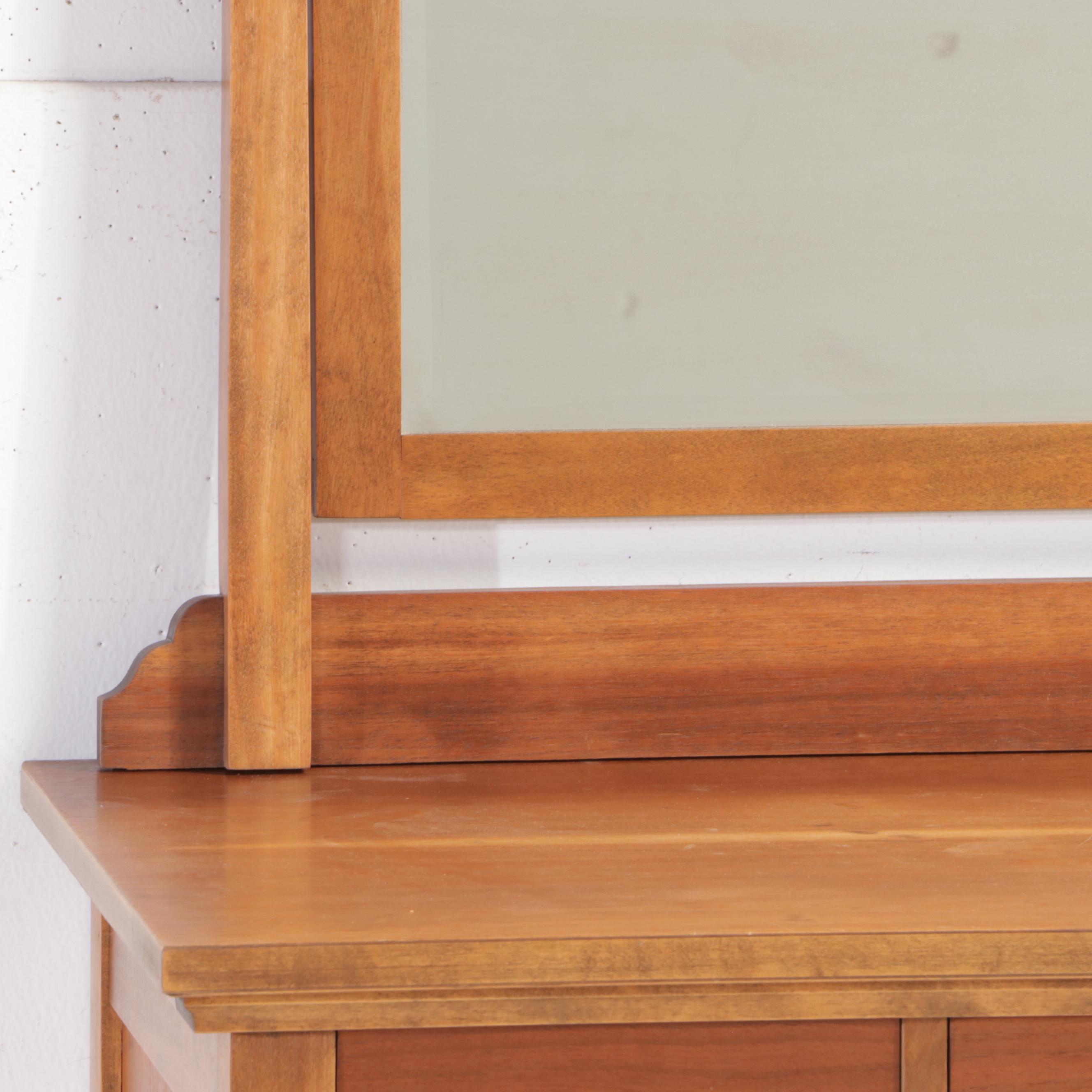 Northern Furniture Company Federal Style Walnut Five-Drawer Dresser