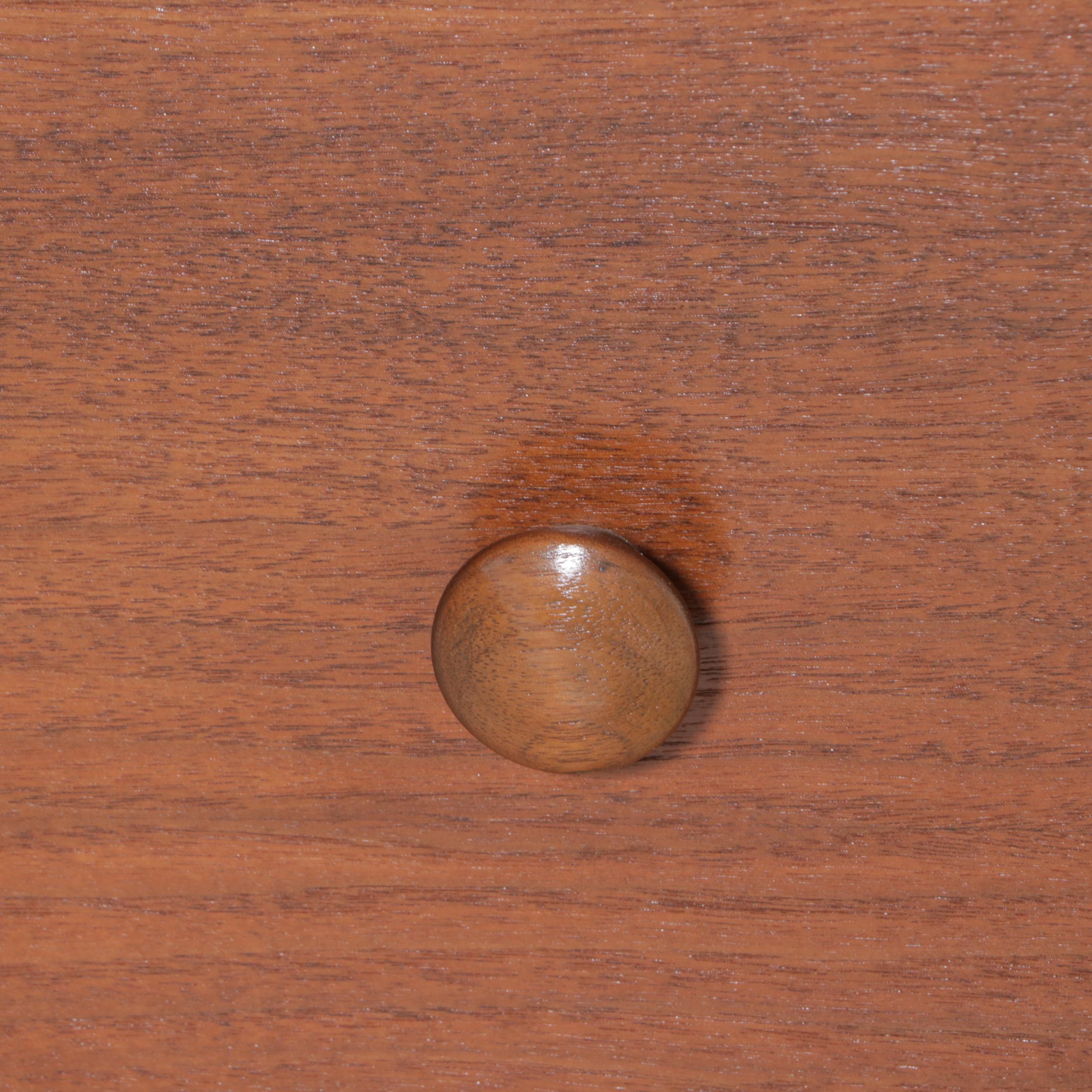 Northern Furniture Company Federal Style Walnut Five-Drawer Dresser