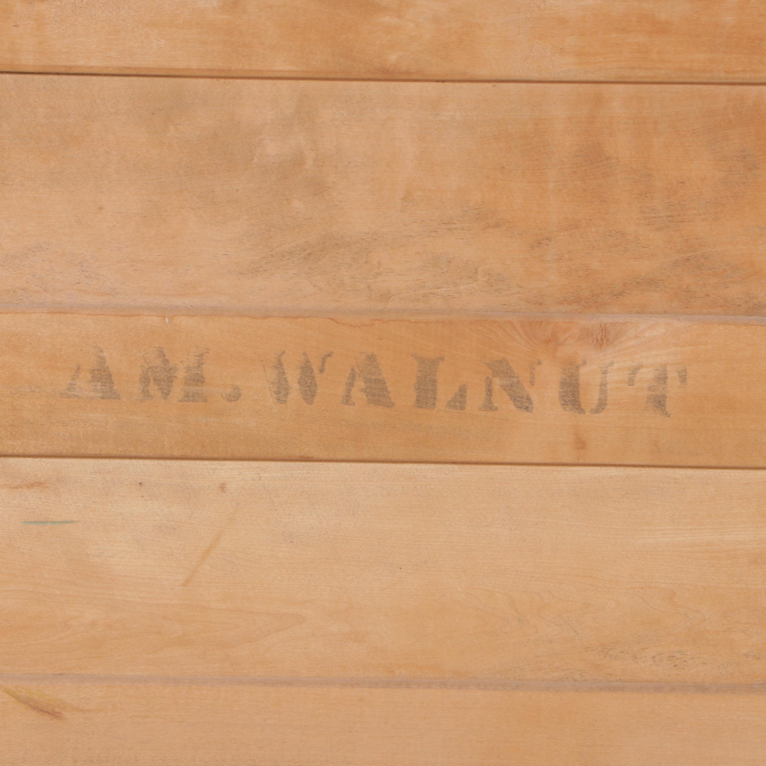 Northern Furniture Company Federal Style Walnut Five-Drawer Dresser