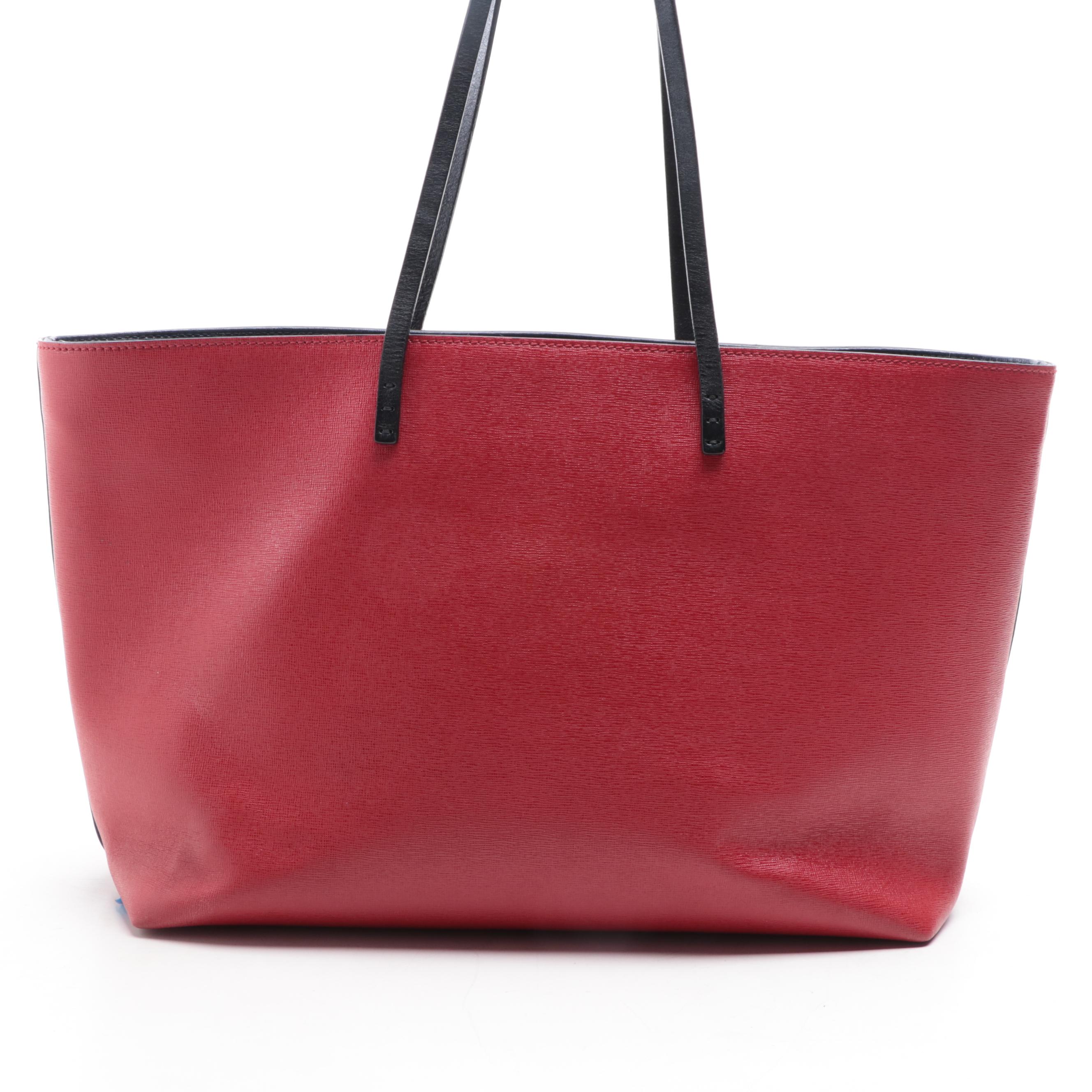 Fendi Monster Roll Leather Tote