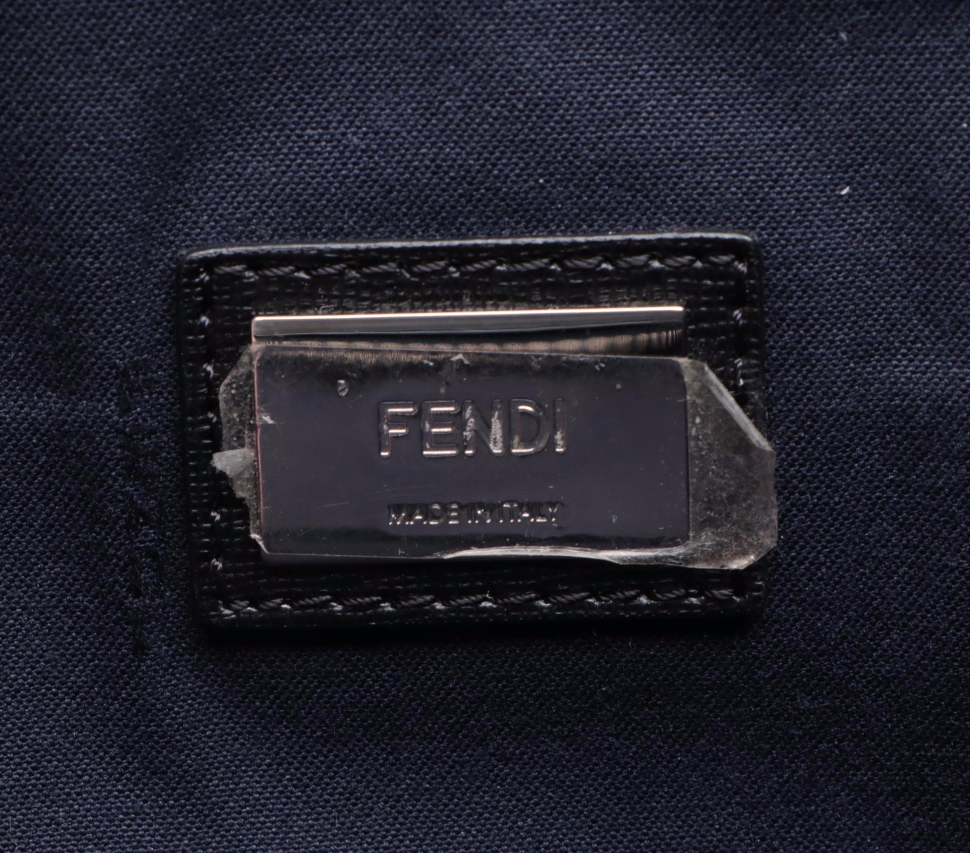 Fendi Monster Roll Leather Tote