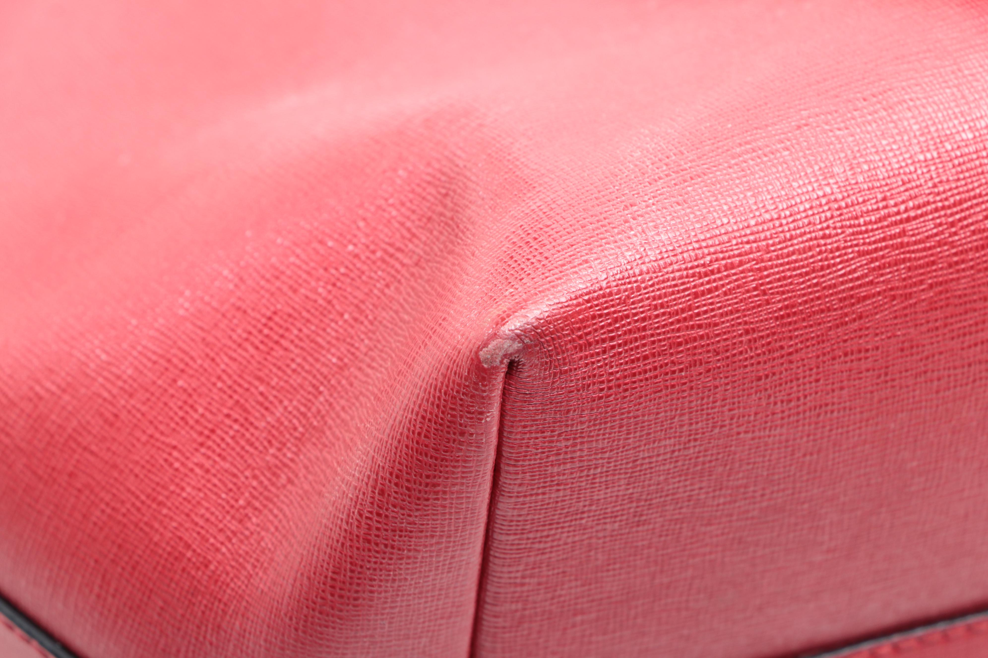 Fendi Monster Roll Leather Tote