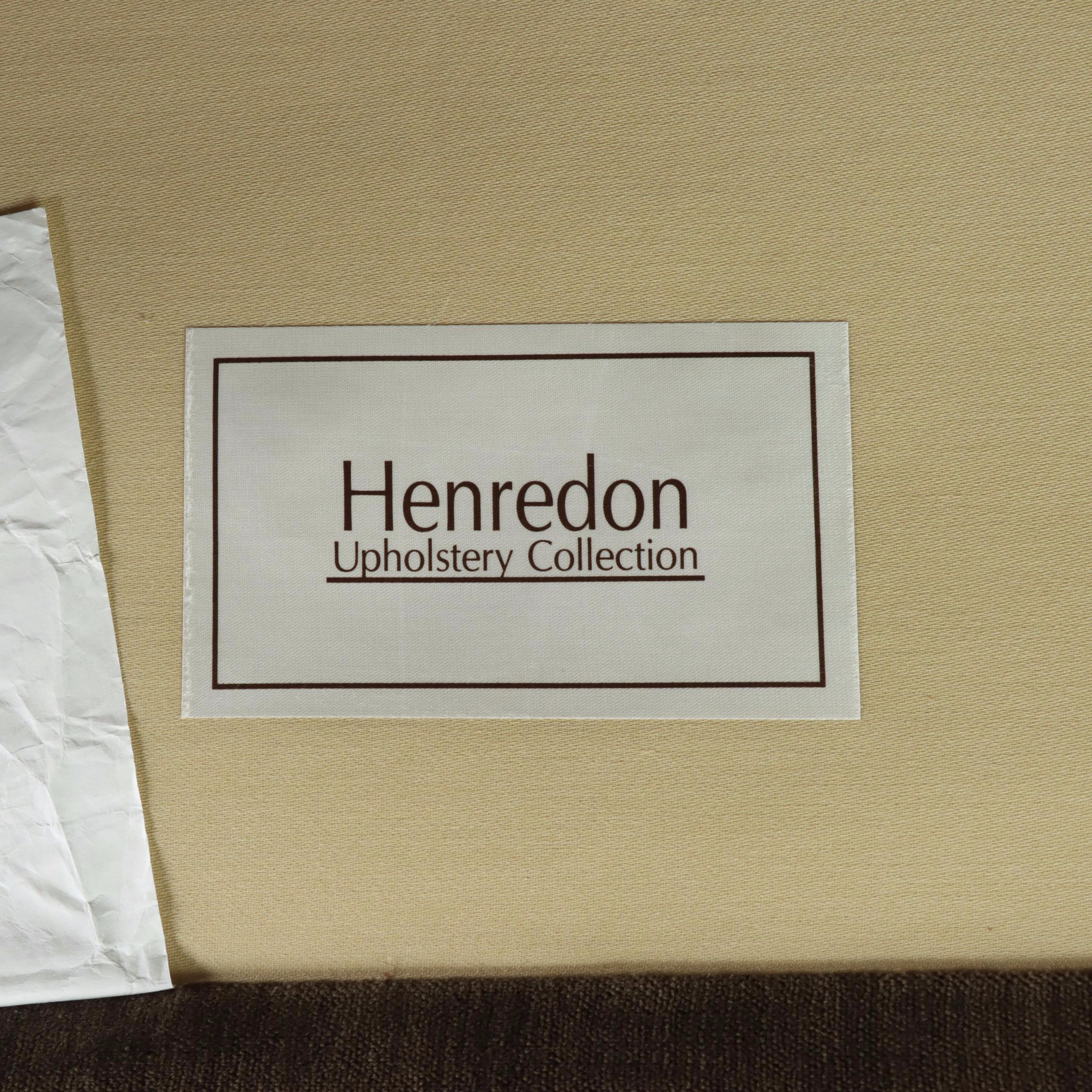 Henredon Custom-Upholstered Easy Armchair