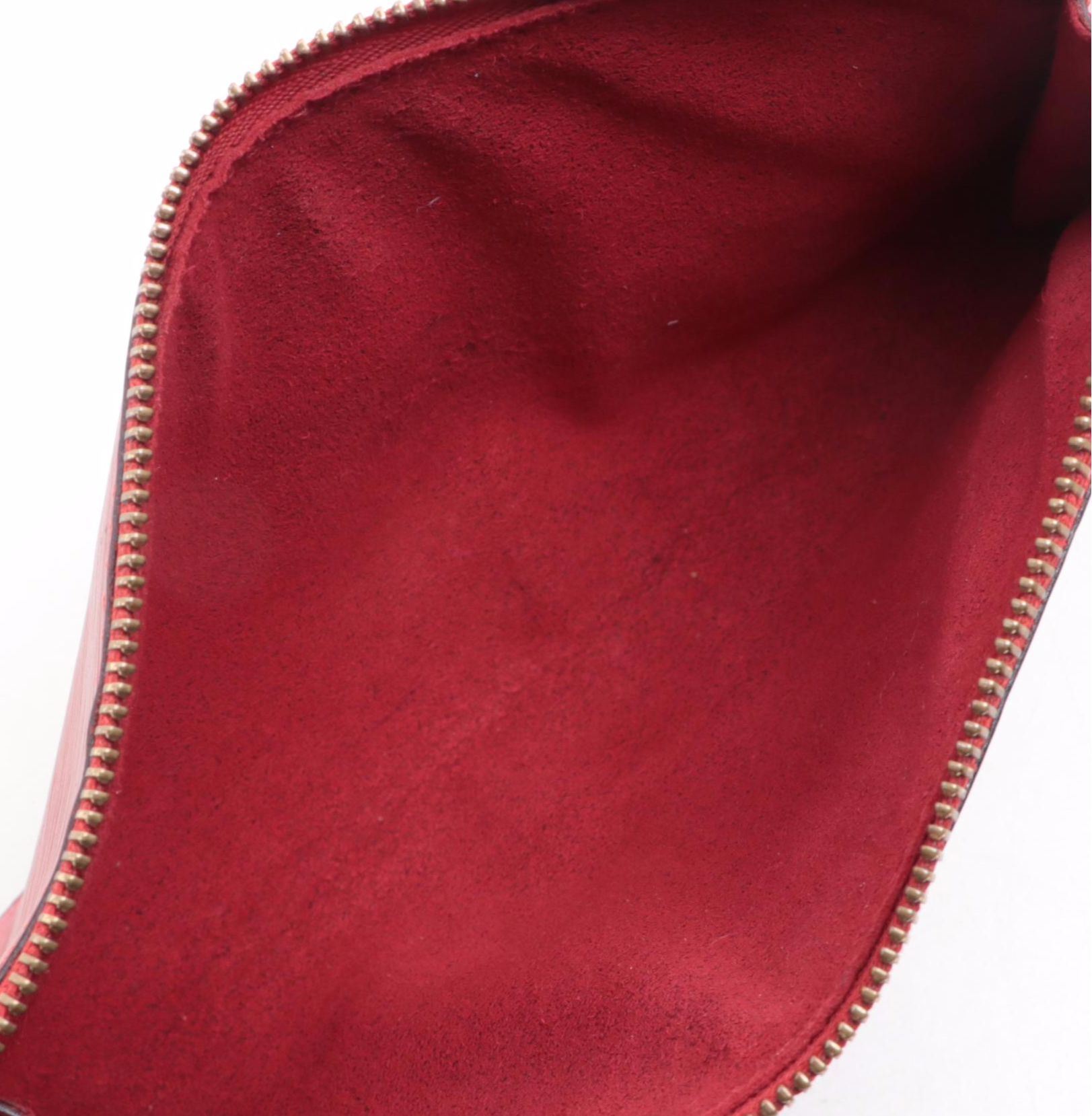 Louis Vuitton Pochette Accessoires in Red Epi Leather