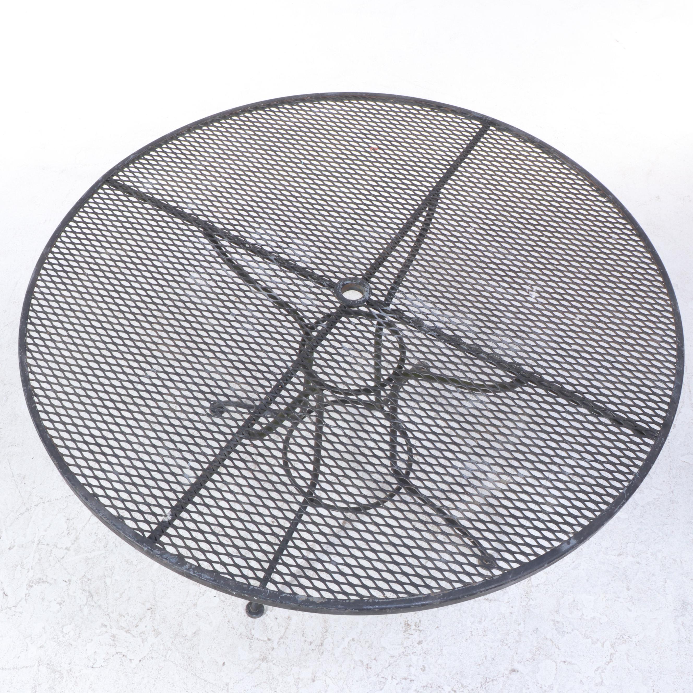 Metalwork Patio Table