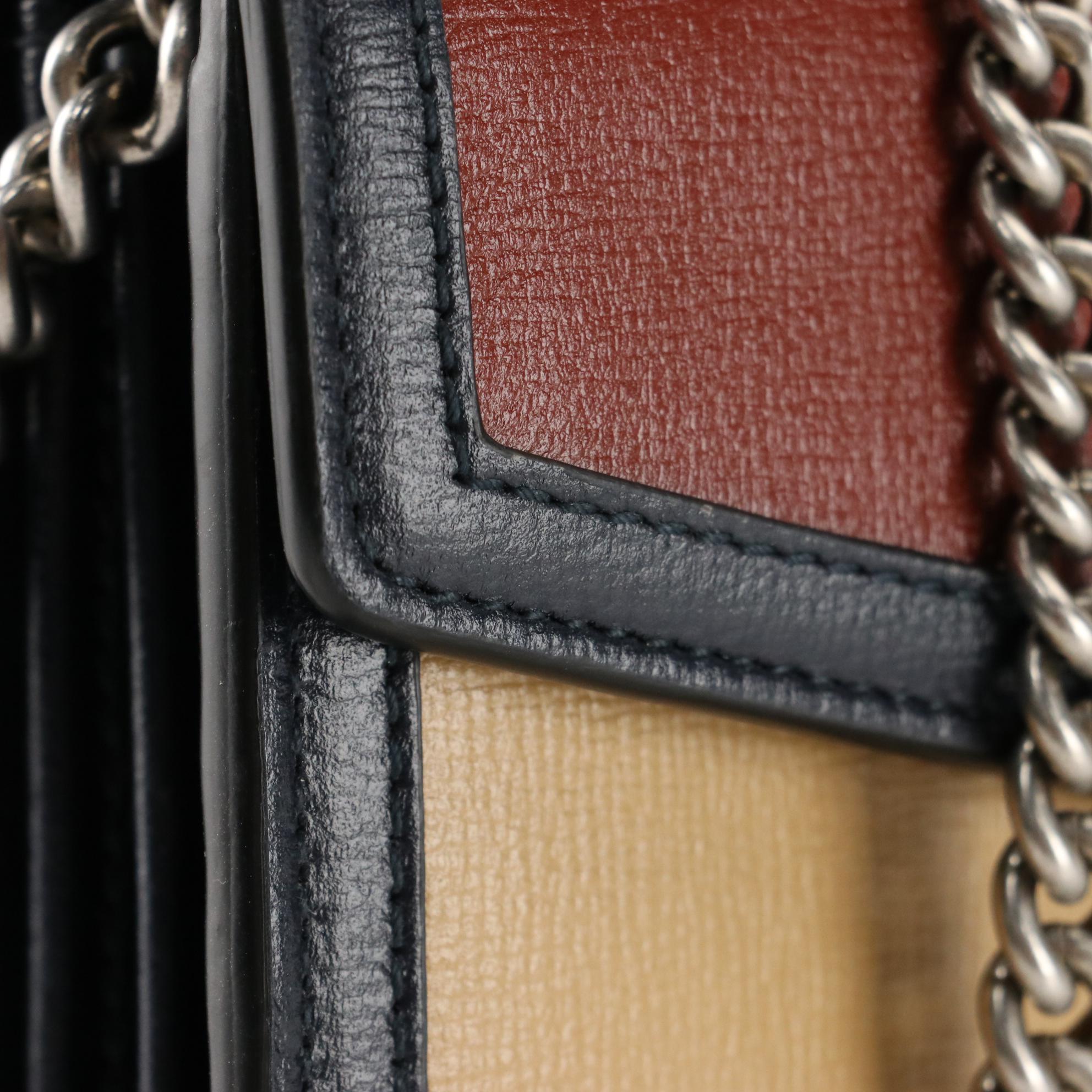 Gucci Dionysus Leather Wallet on Chain