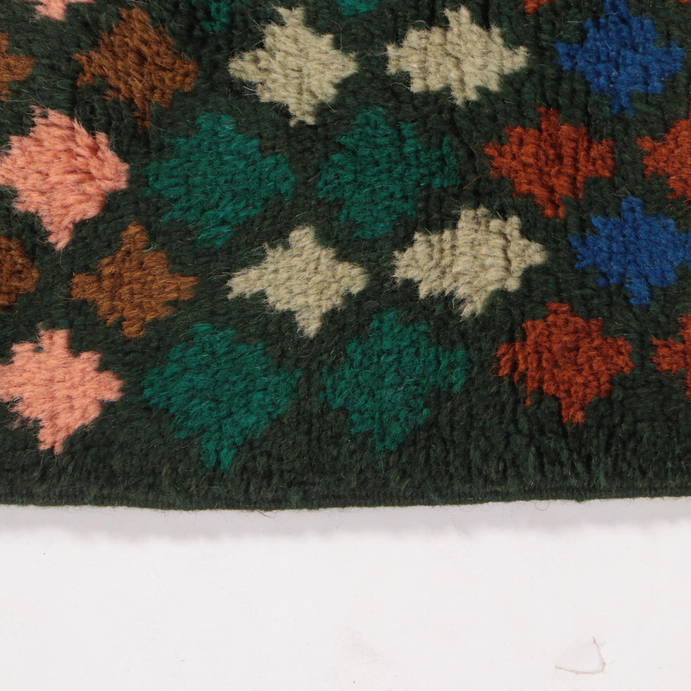 2'6 x 3'6 Hand-Knotted Afghan Baluch Accent Rug