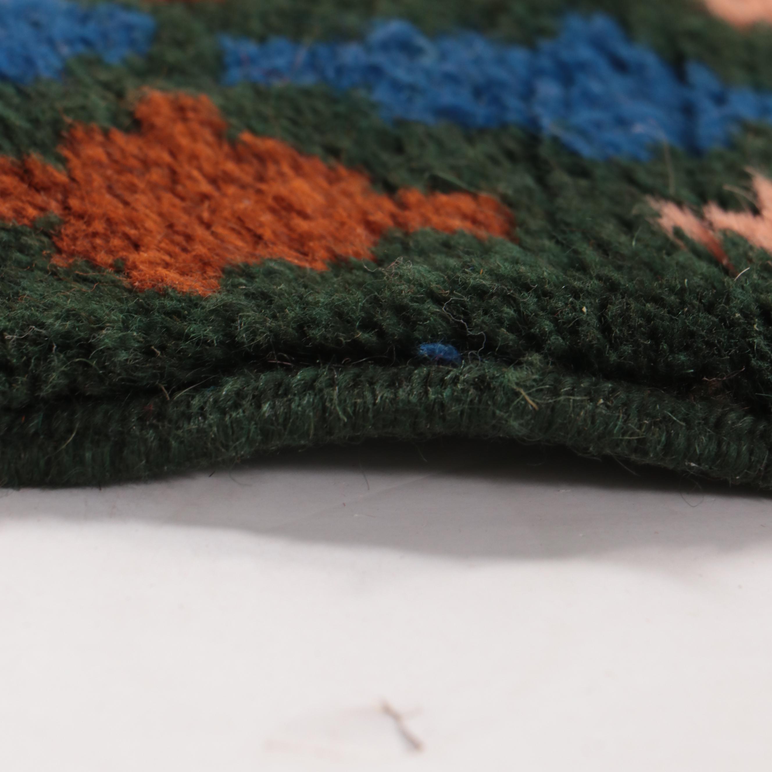 2'6 x 3'6 Hand-Knotted Afghan Baluch Accent Rug