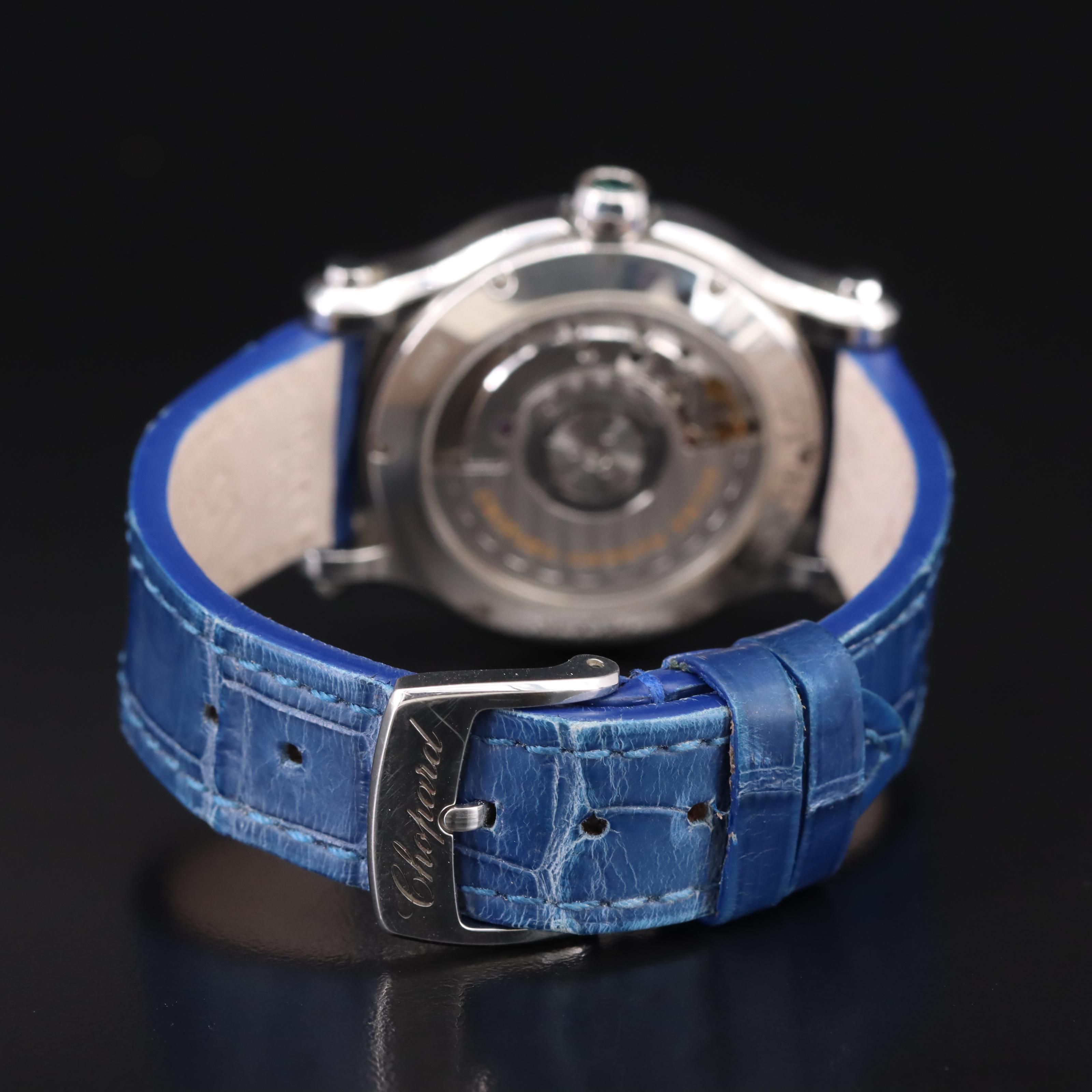 2018 Chopard Happy Sport Stars, Sun and Moon Diamond Watch