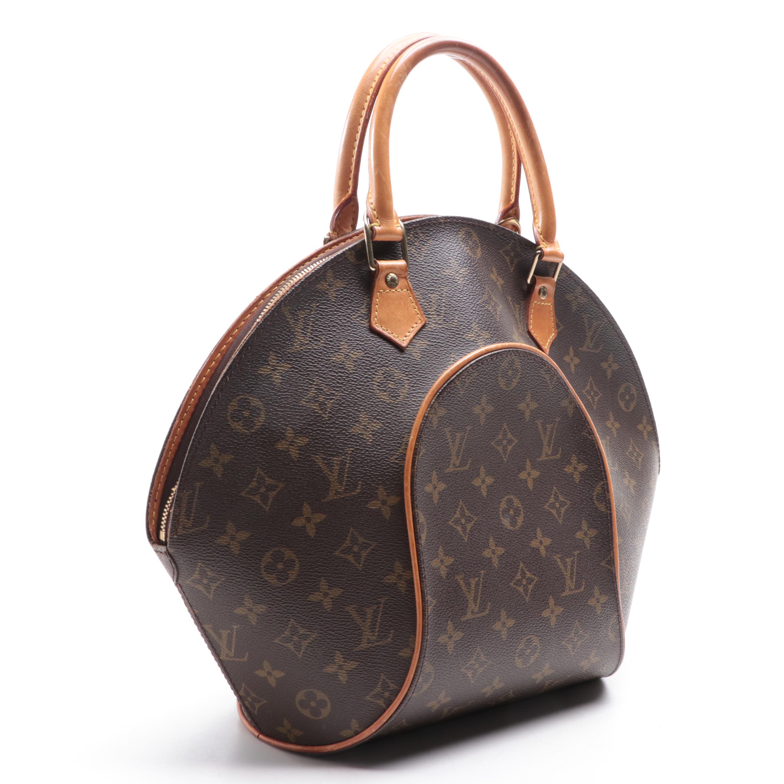 Louis Vuitton Ellipse MM Handbag in Monogram Canvas