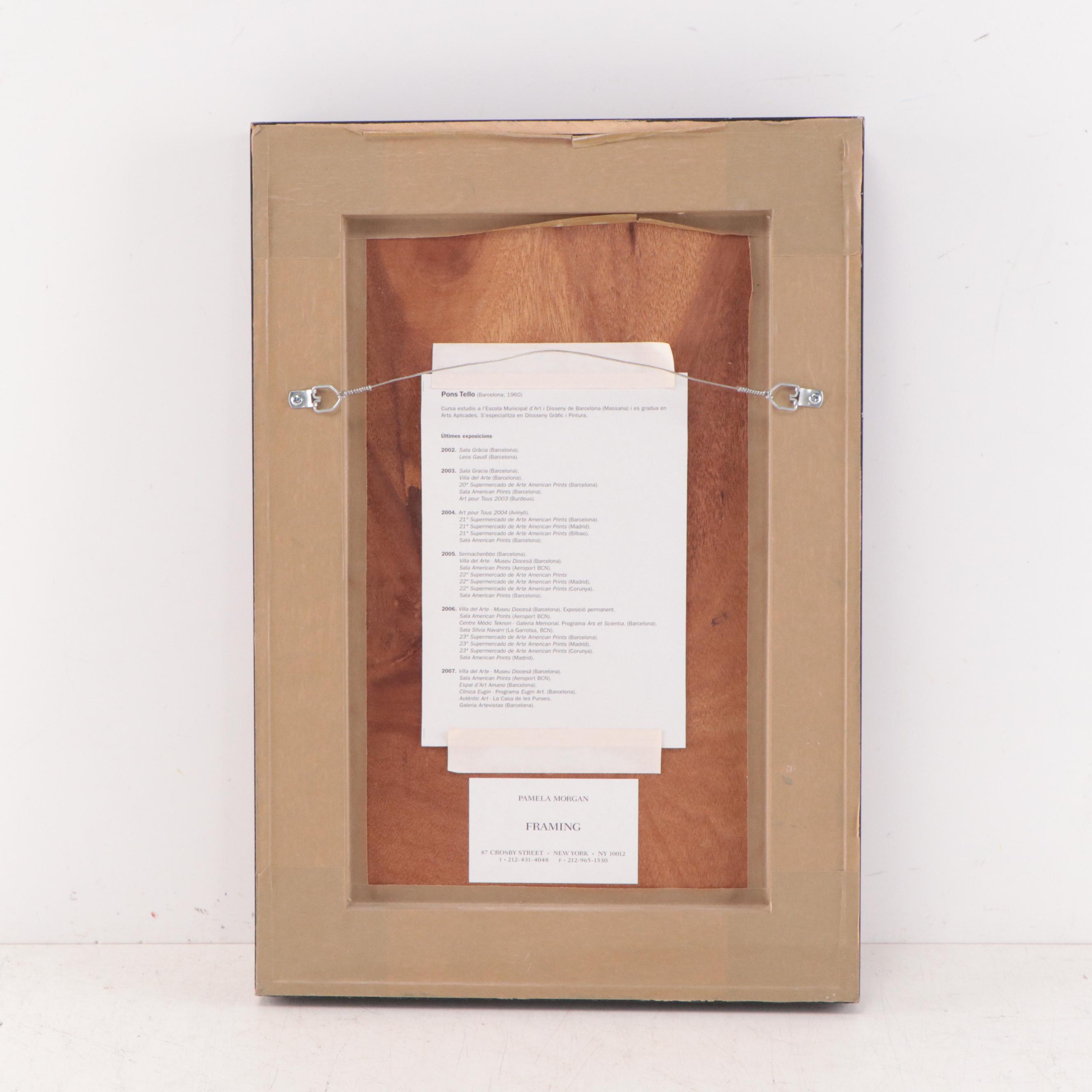 Isabel Pons Tello Abstract Mixed Media Painting