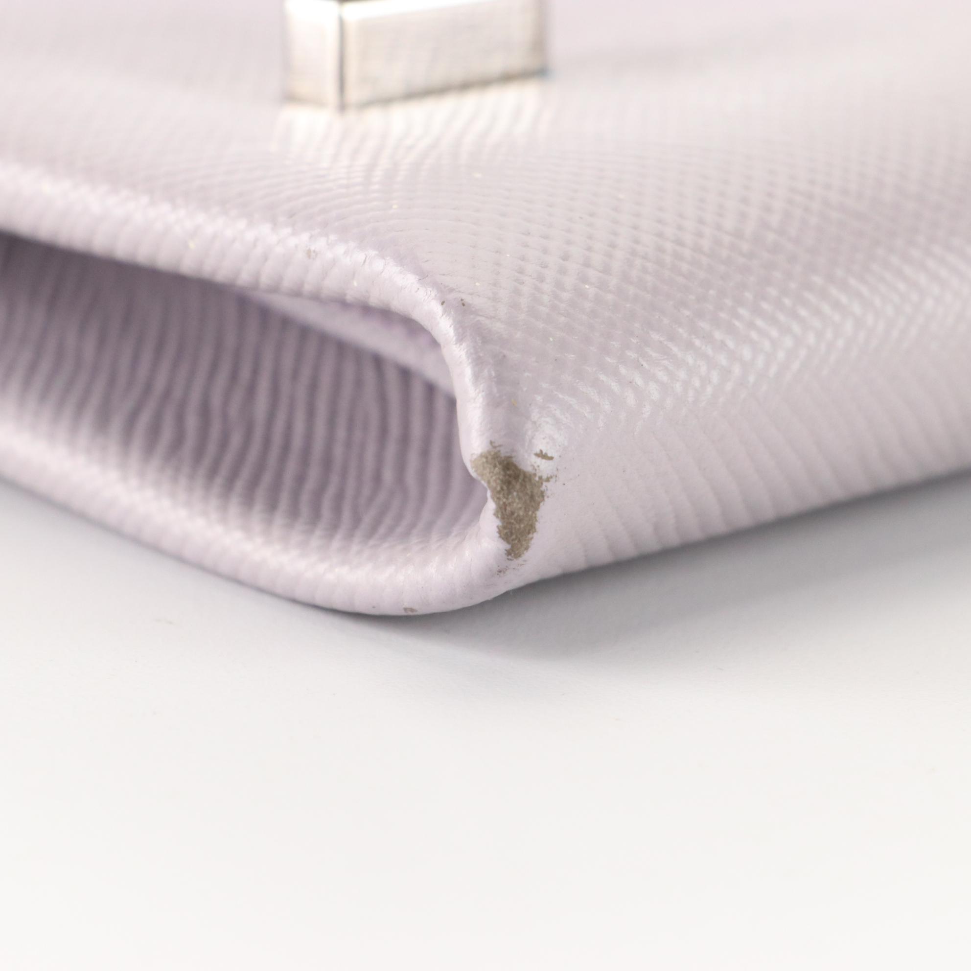 Prada Saffiano Leather Front Flap Crossbody