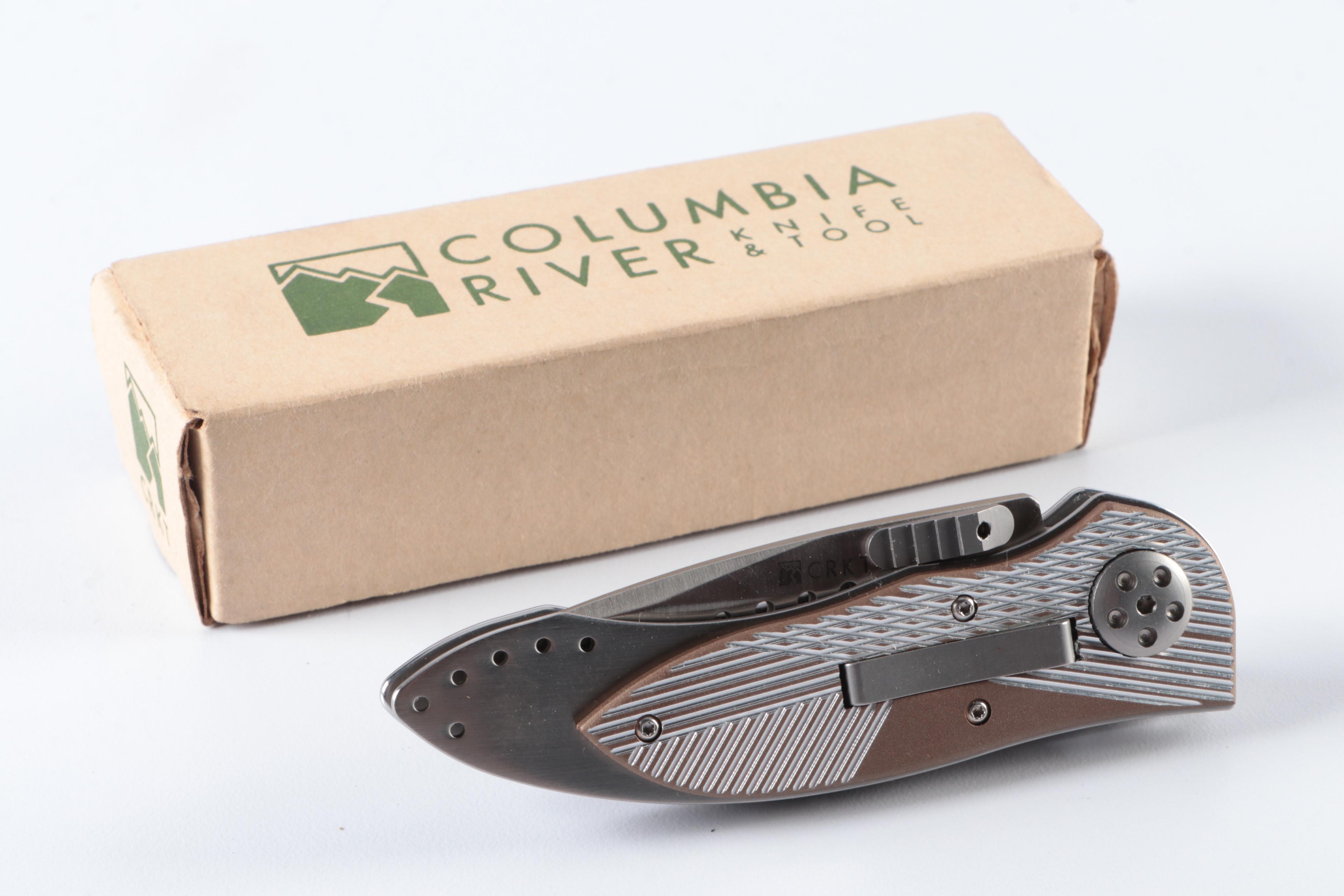 Mossberg 3pc Rescue Liner Knife Set with Columbia River Pocket Knife