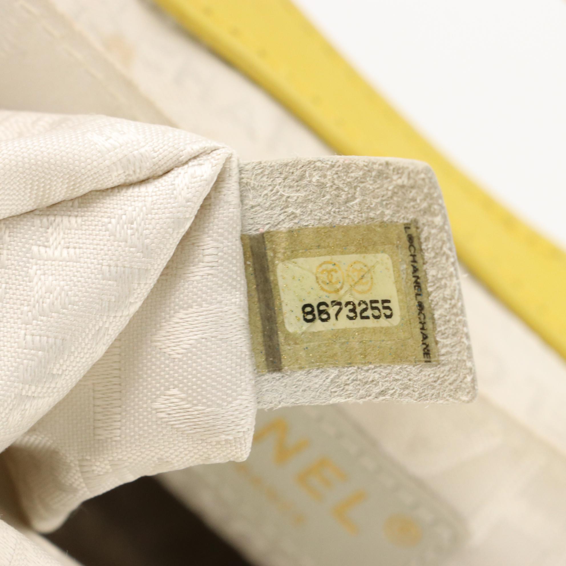 Chanel Camellia Small Clutch Bag in Yellow Lambskin Leather