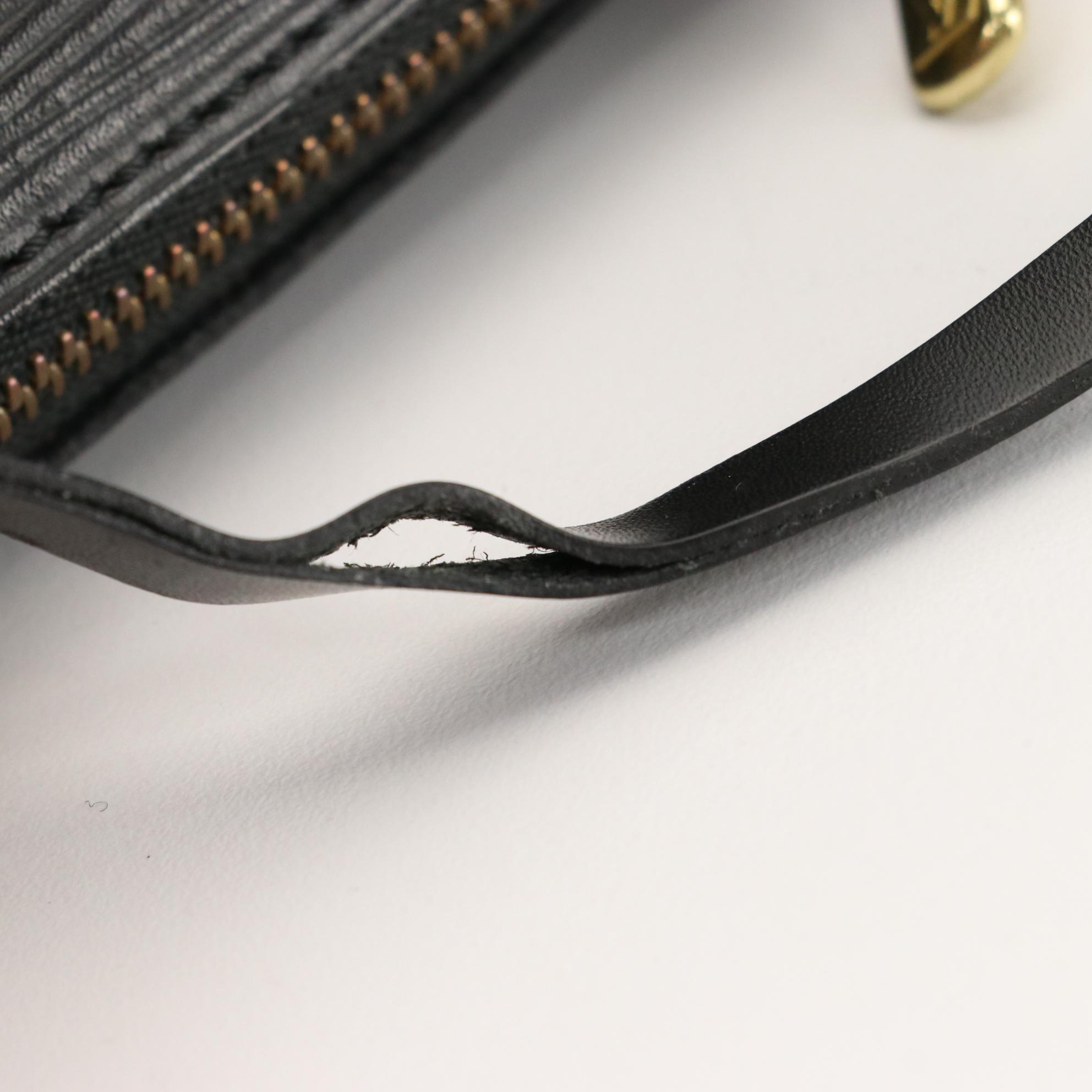 Louis Vuitton Sufflot Pochette in Black Epi Leather