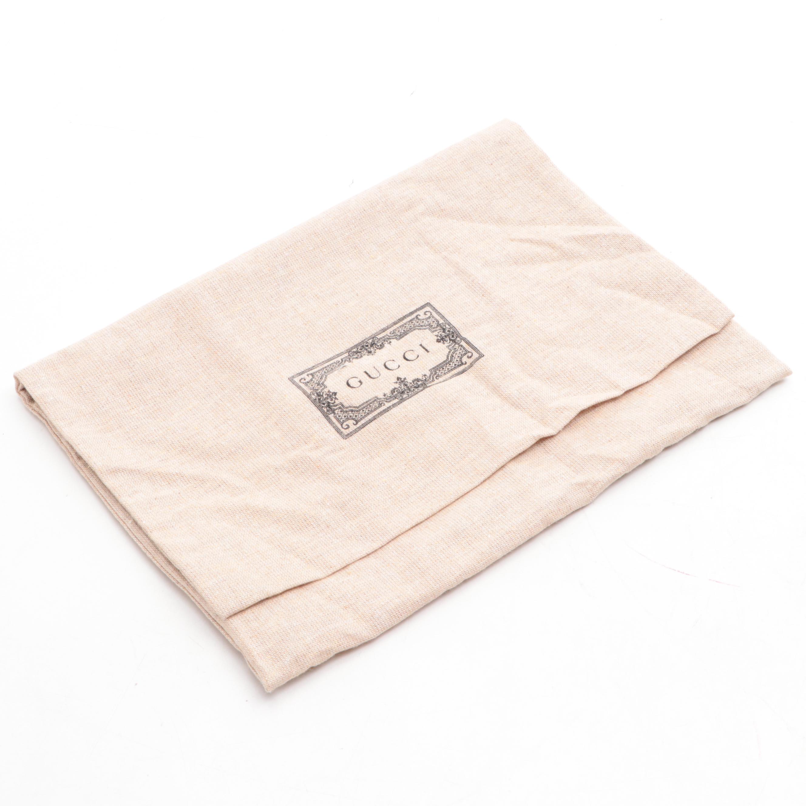 Gucci x Ken Scott Horsebit Wallet on Chain in Floral Textured Leather