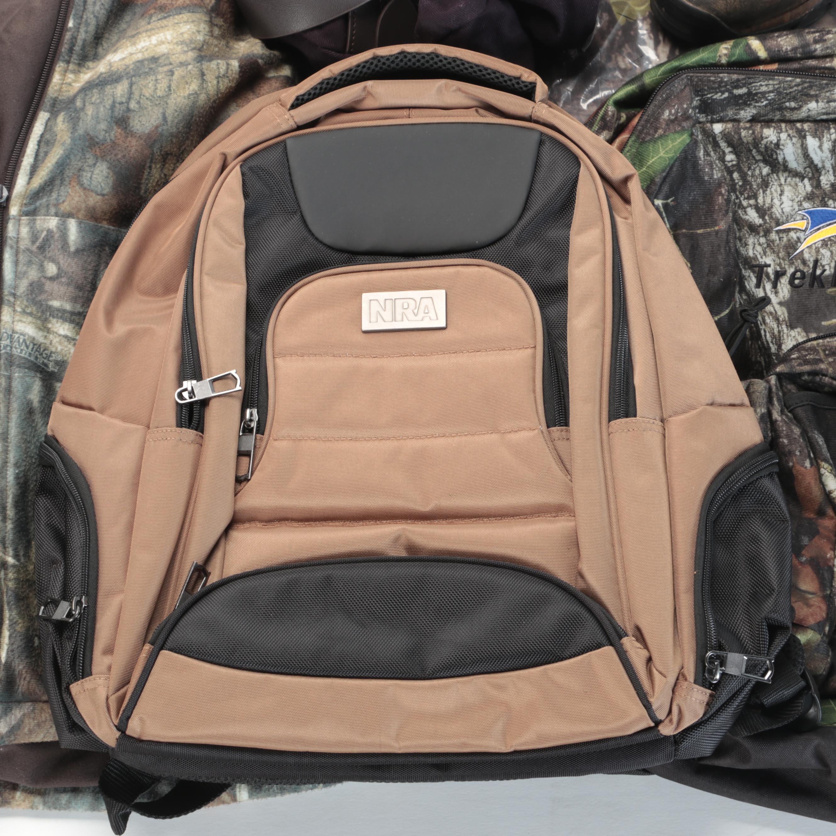 Cabela's Camo Jacket, Herman Survivors Boots, Auscamoteck Ghillie Blind and More