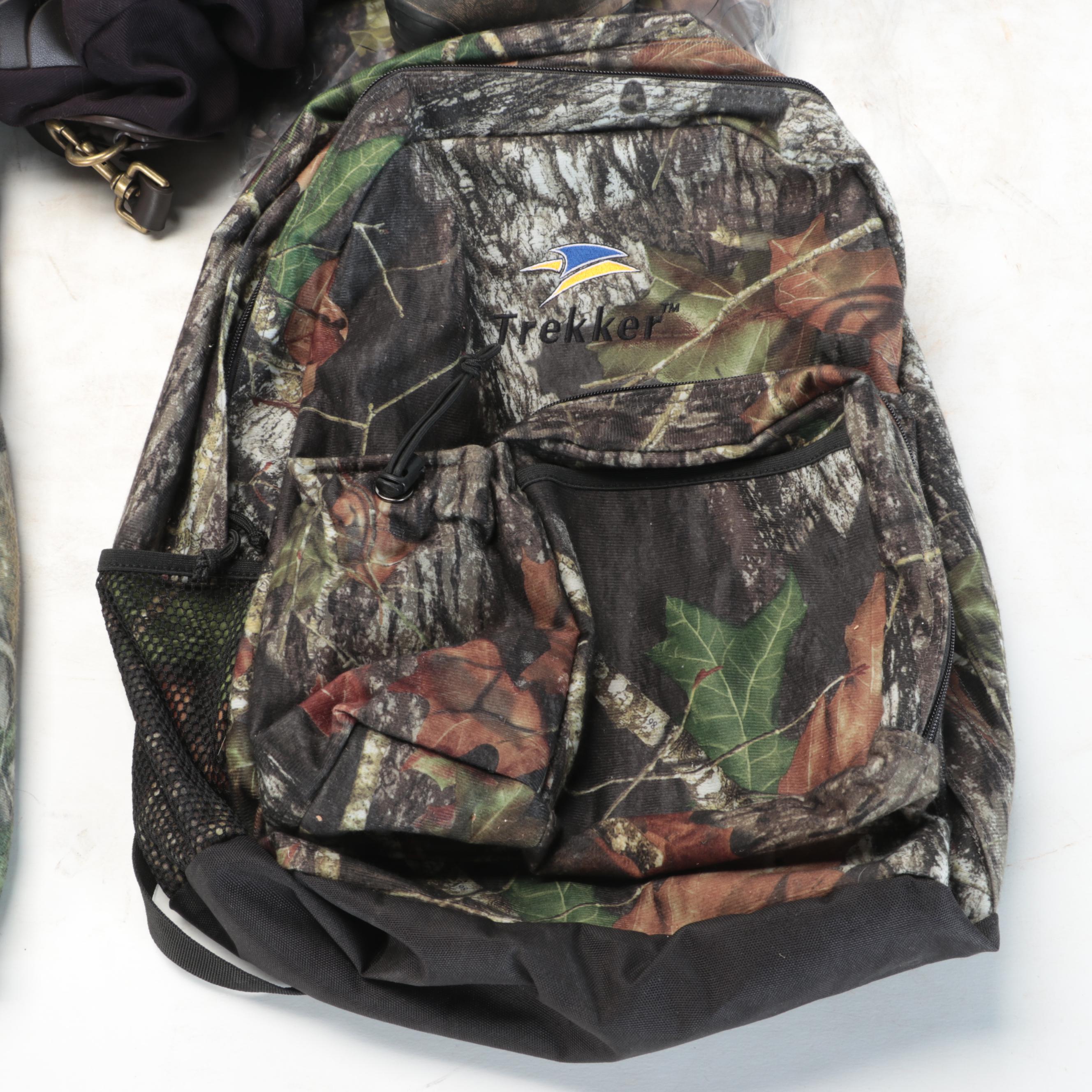 Cabela's Camo Jacket, Herman Survivors Boots, Auscamoteck Ghillie Blind and More