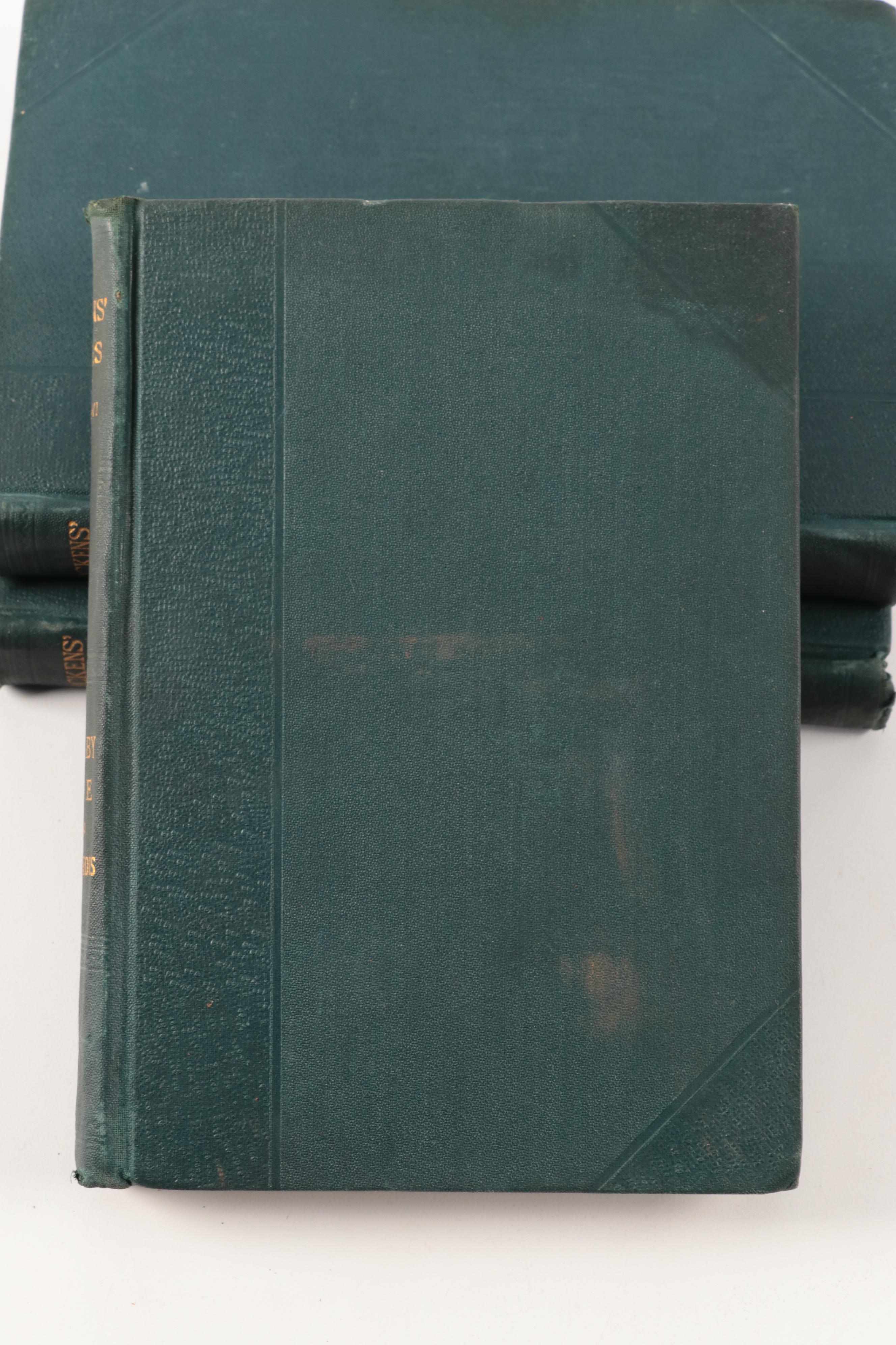 "The Works of Charles Dickens" Partial Set, Early 20th Century