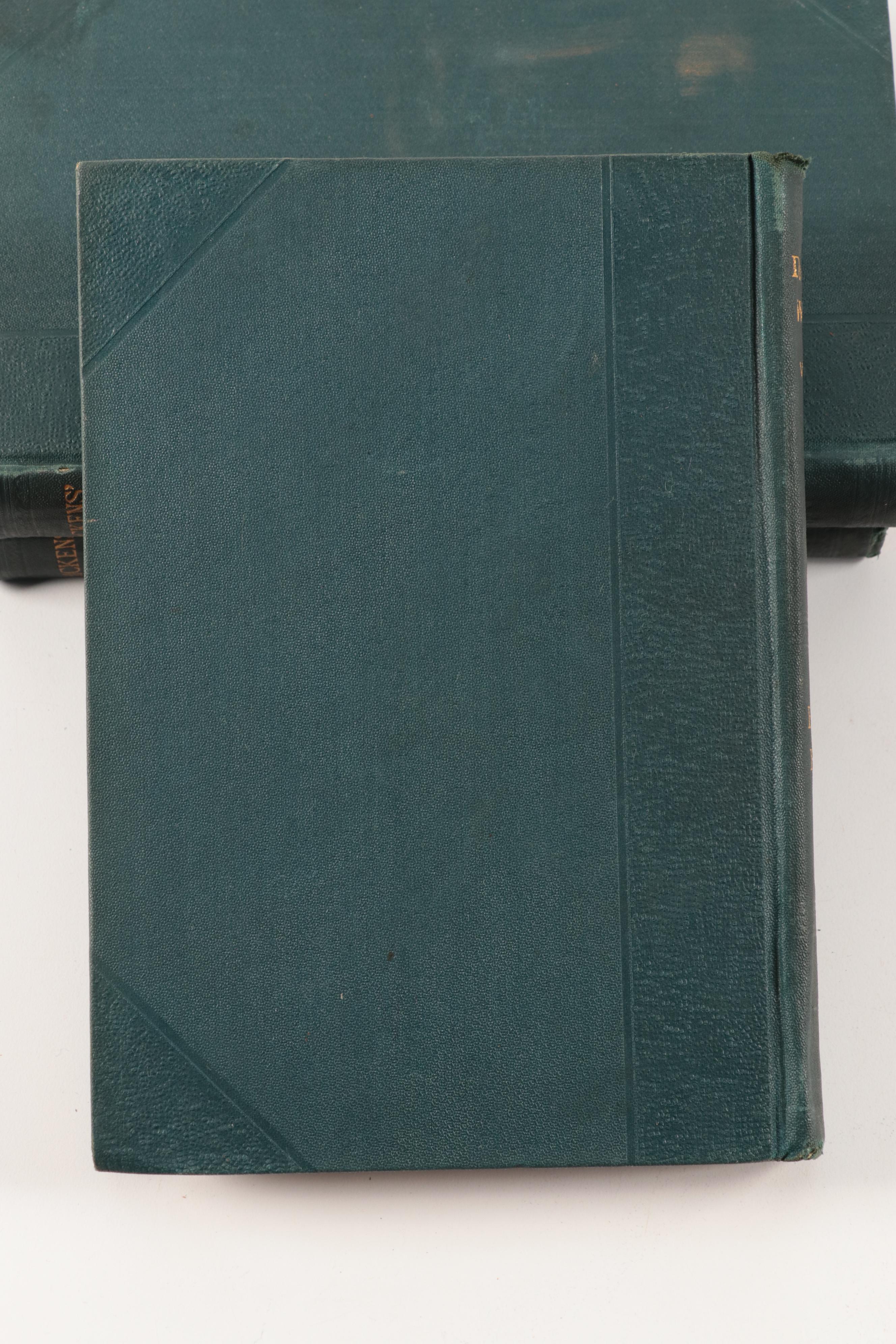 "The Works of Charles Dickens" Partial Set, Early 20th Century