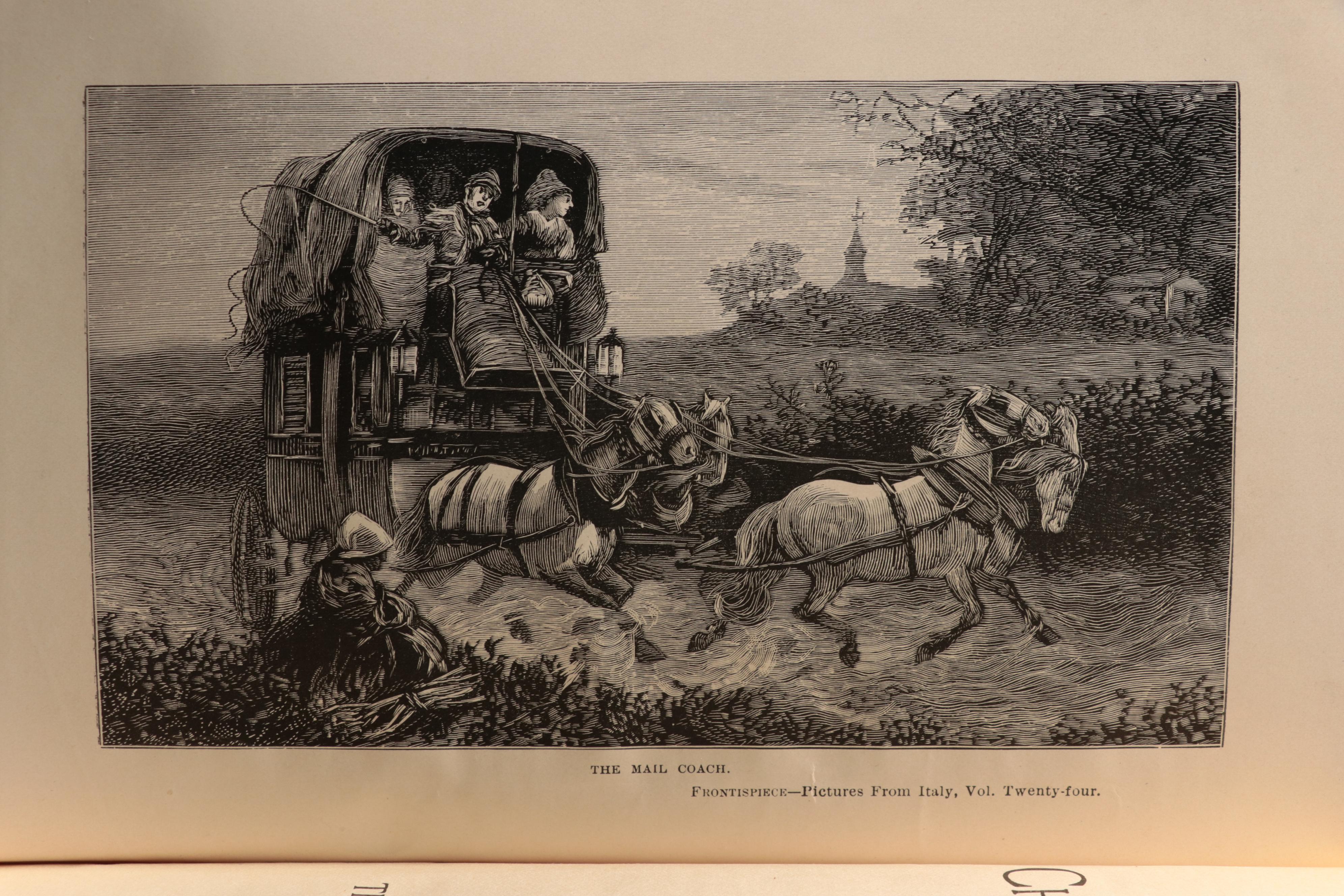 "The Works of Charles Dickens" Partial Set, Early 20th Century