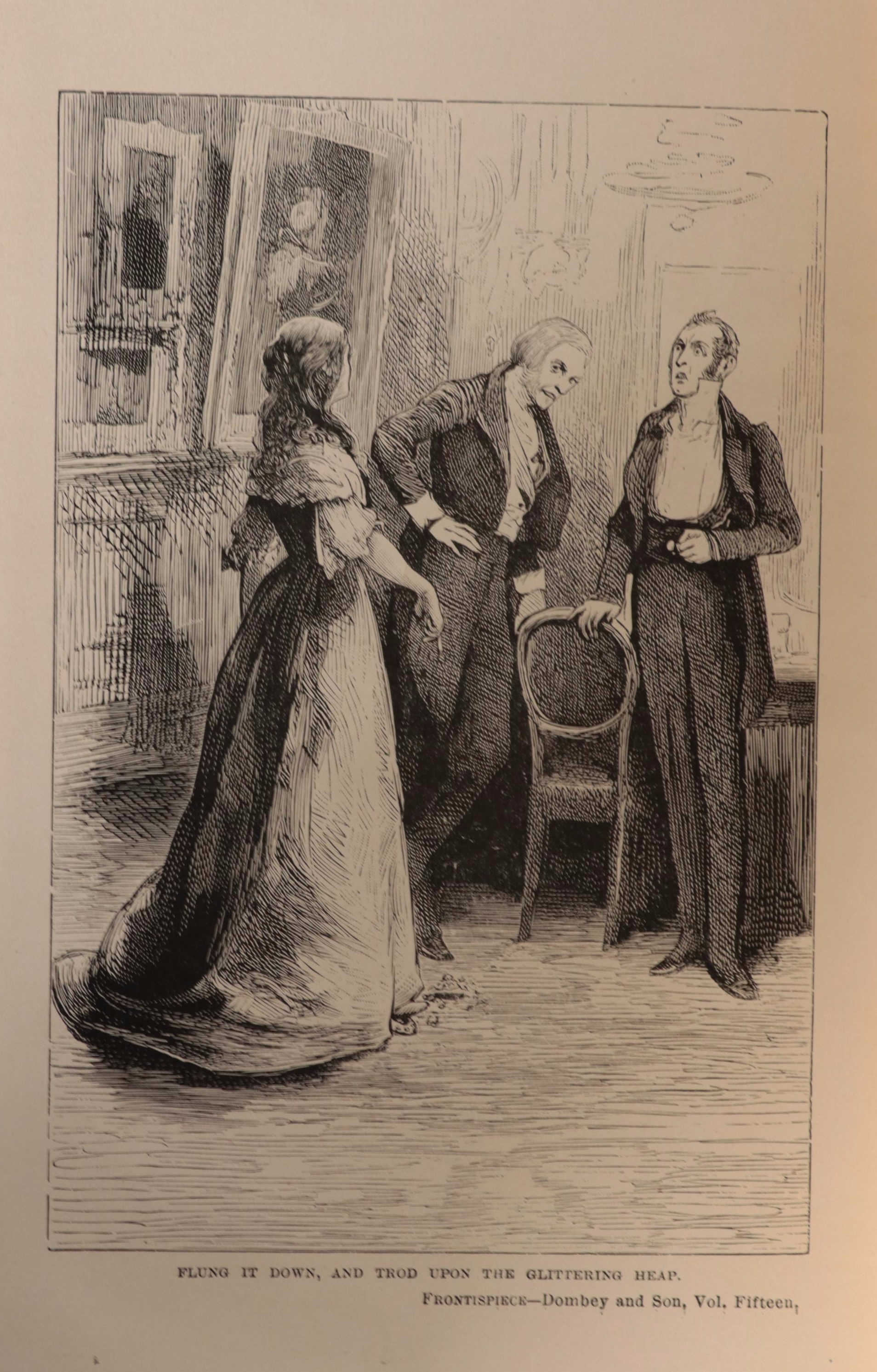 "The Works of Charles Dickens" Partial Set, Early 20th Century