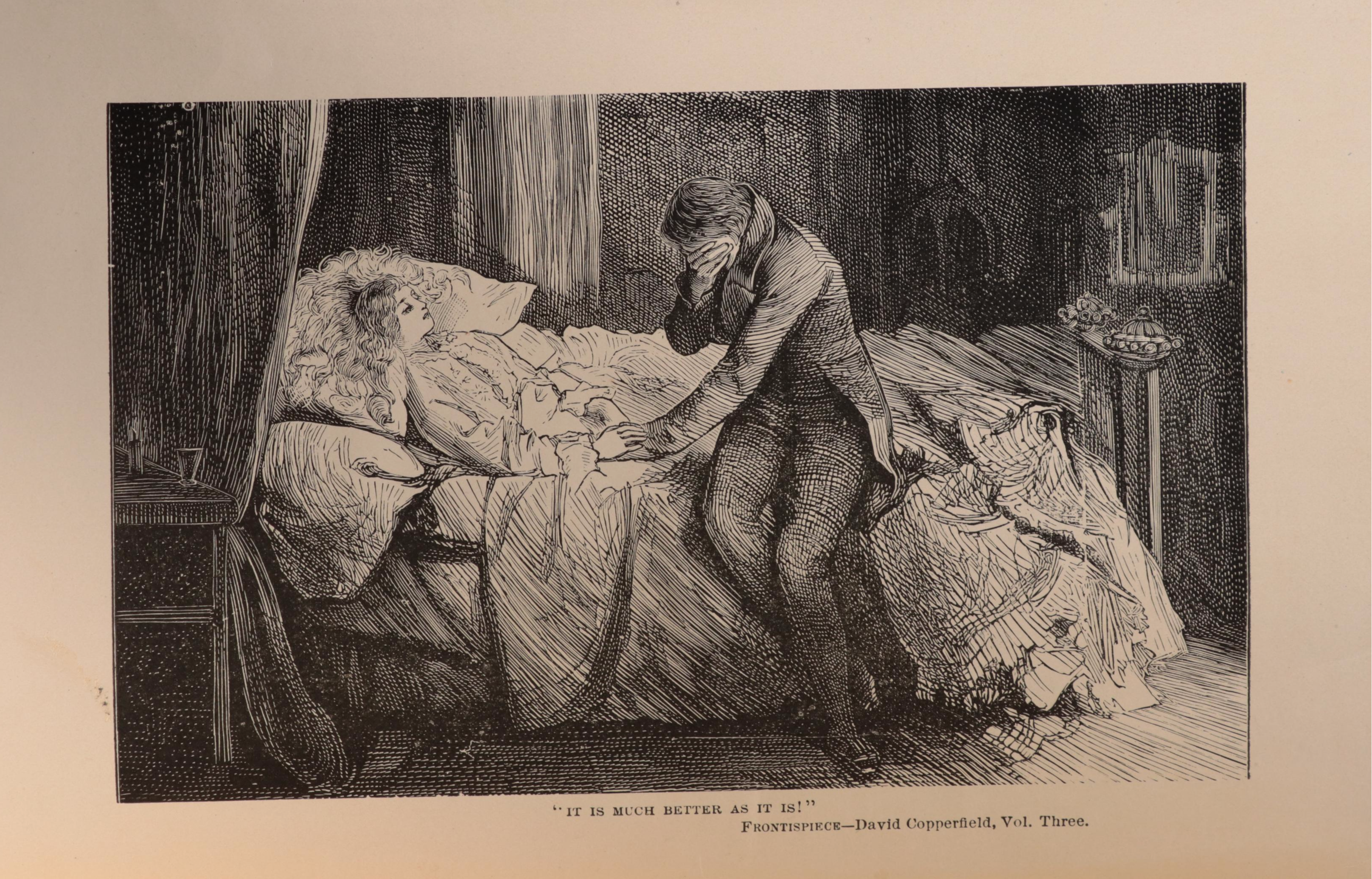 "The Works of Charles Dickens" Partial Set, Early 20th Century