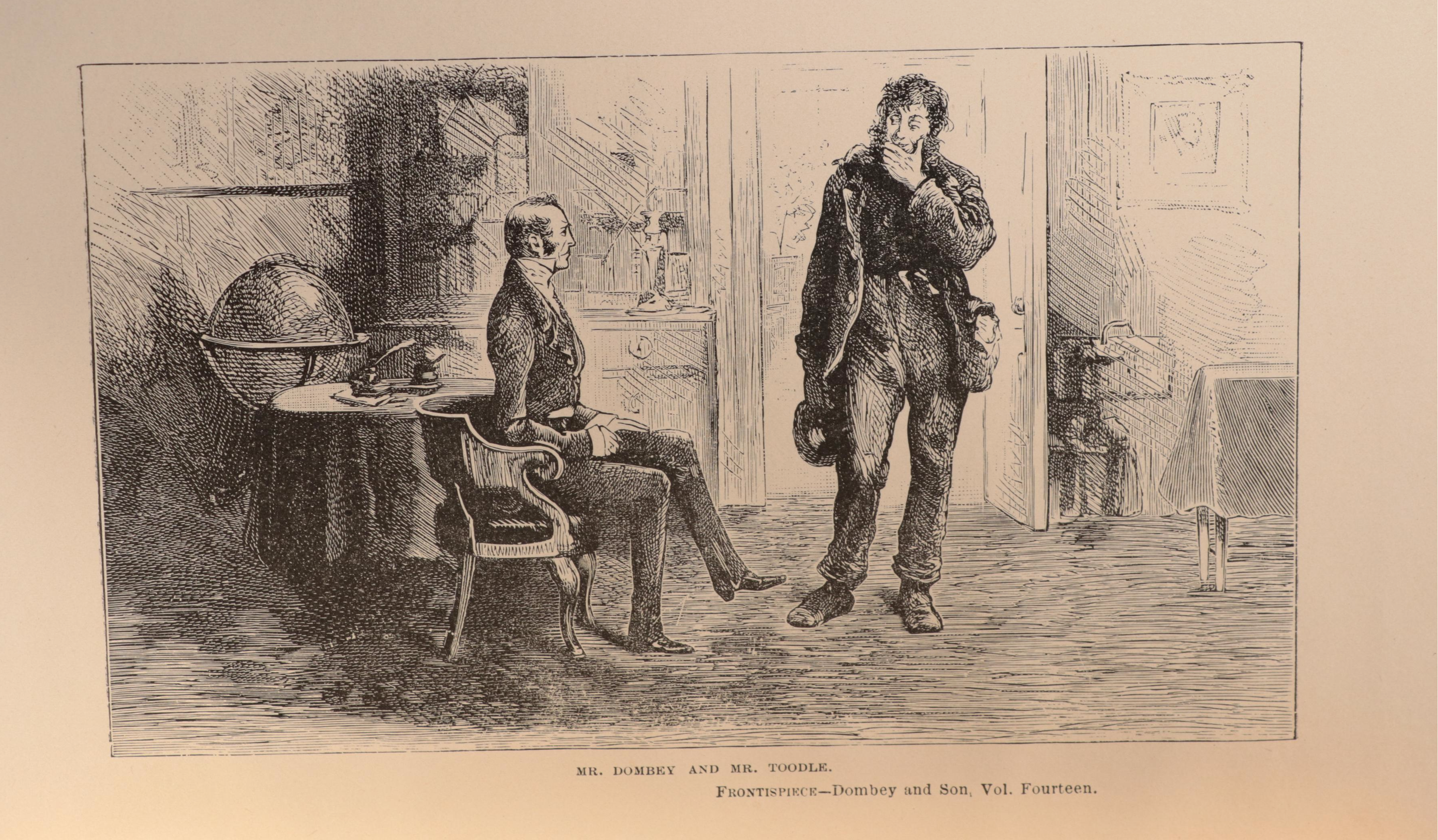 "The Works of Charles Dickens" Partial Set, Early 20th Century