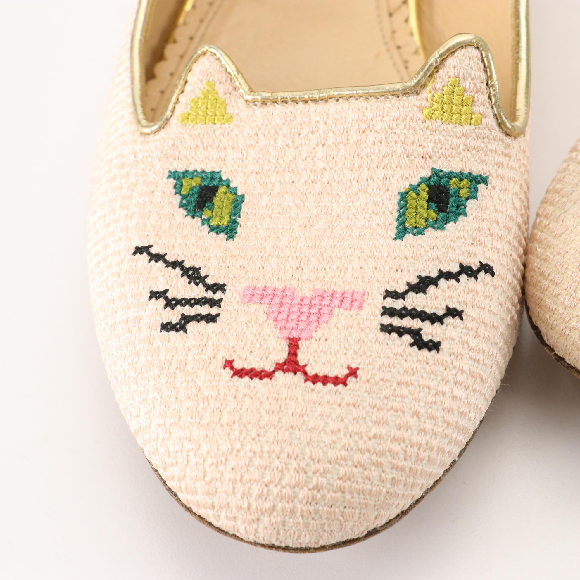 Charlotte Olympia Kitty Flats