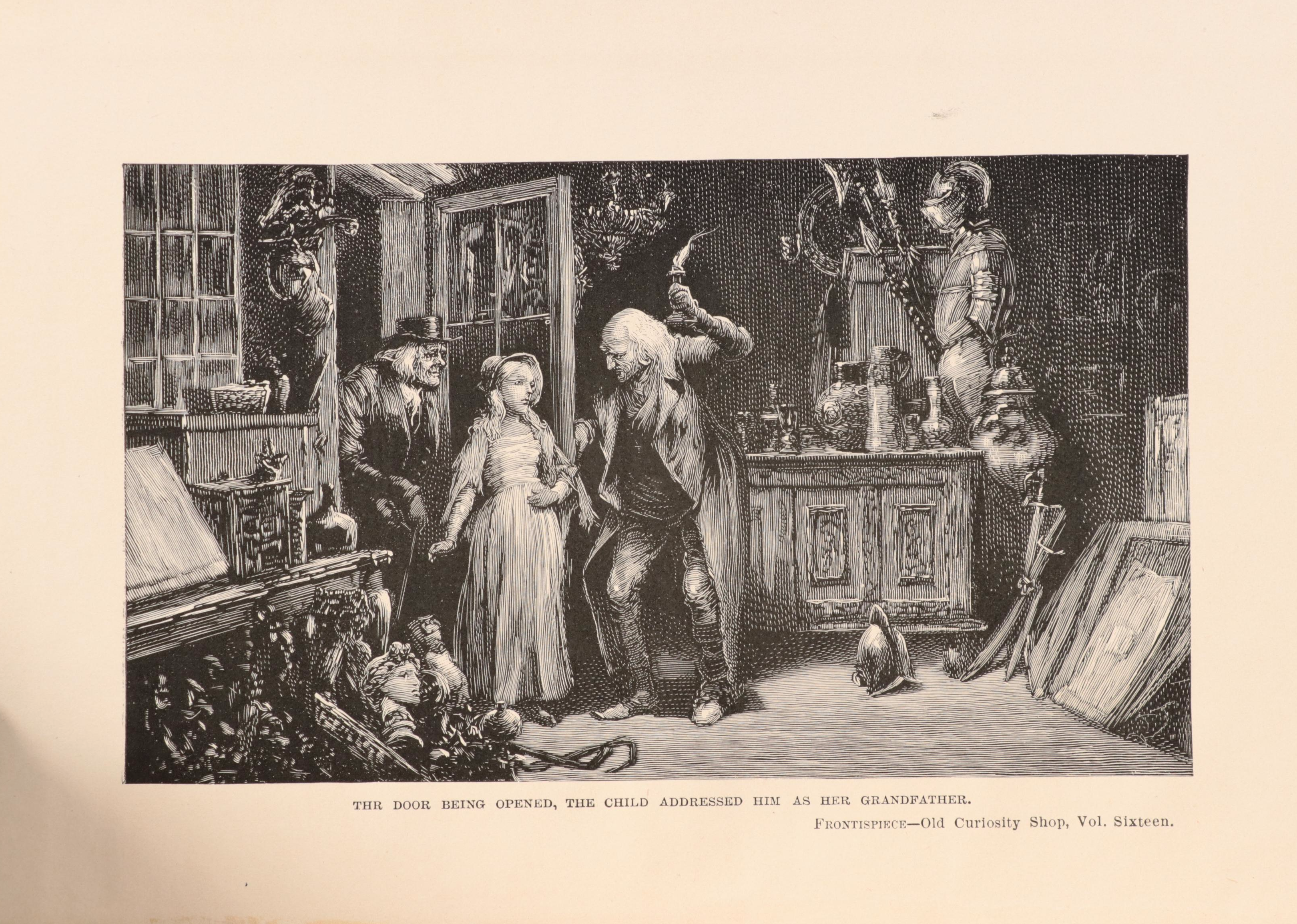"The Works of Charles Dickens" Partial Set, Early 20th Century