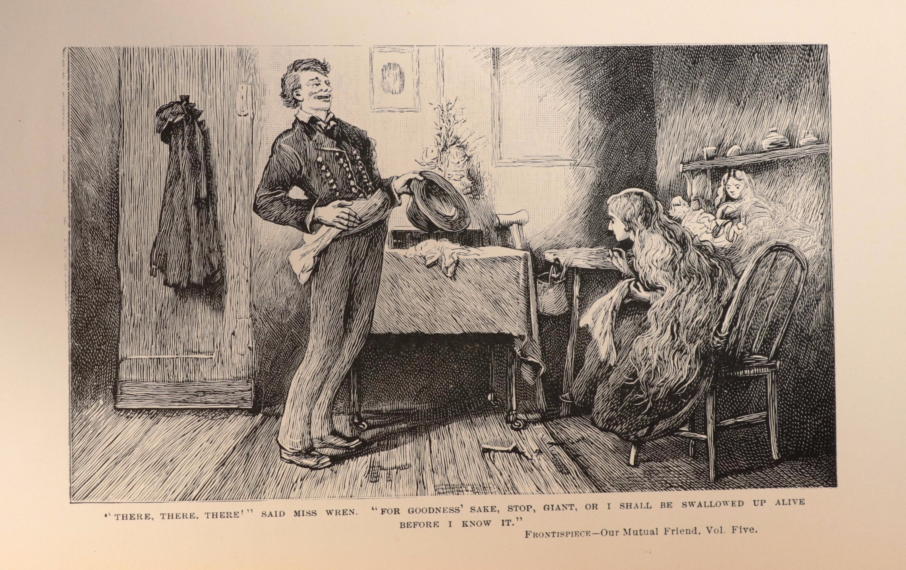 "The Works of Charles Dickens" Partial Set, Early 20th Century