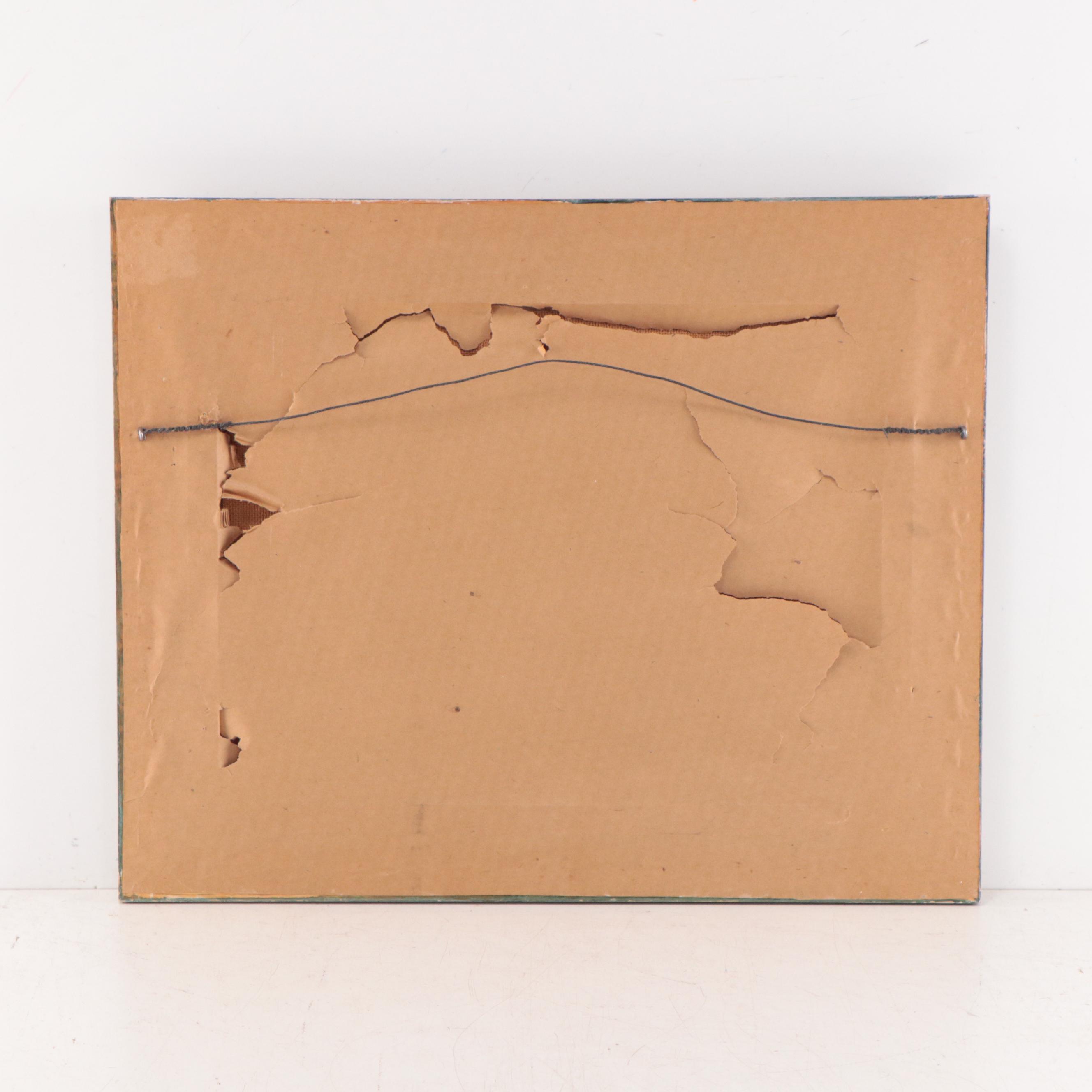 Floral Still Life Oil Painting, Late 20th Century