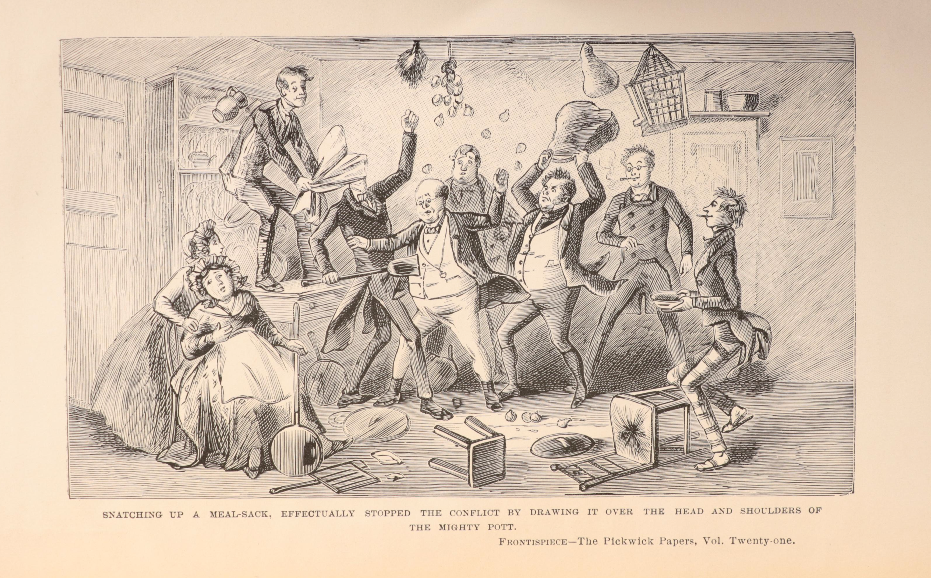 "The Works of Charles Dickens" Partial Set, Early 20th Century