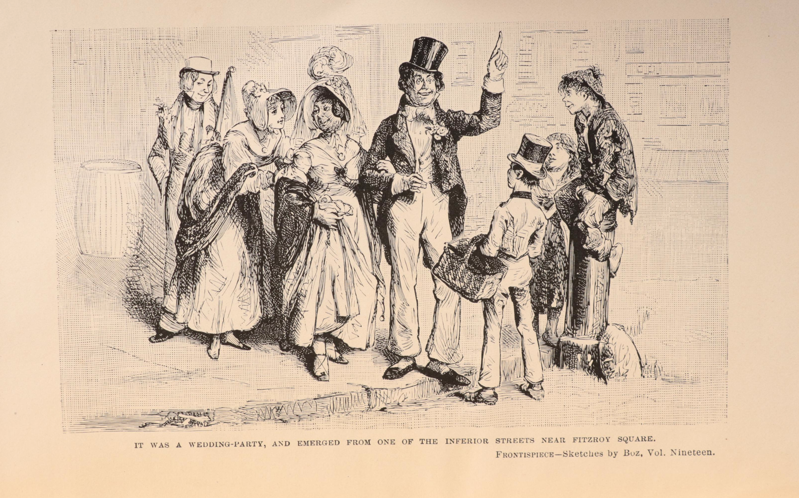 "The Works of Charles Dickens" Partial Set, Early 20th Century