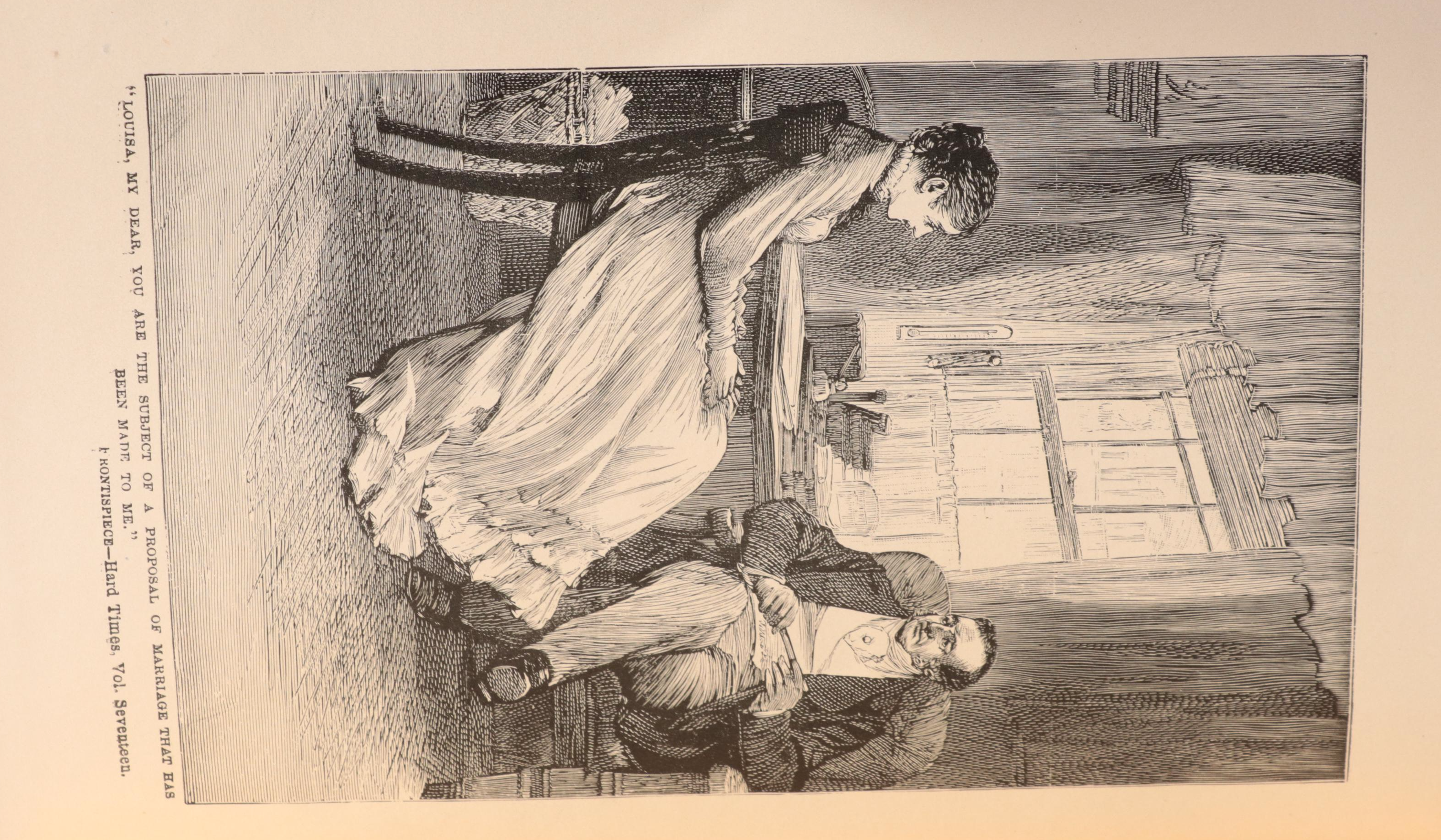 "The Works of Charles Dickens" Partial Set, Early 20th Century