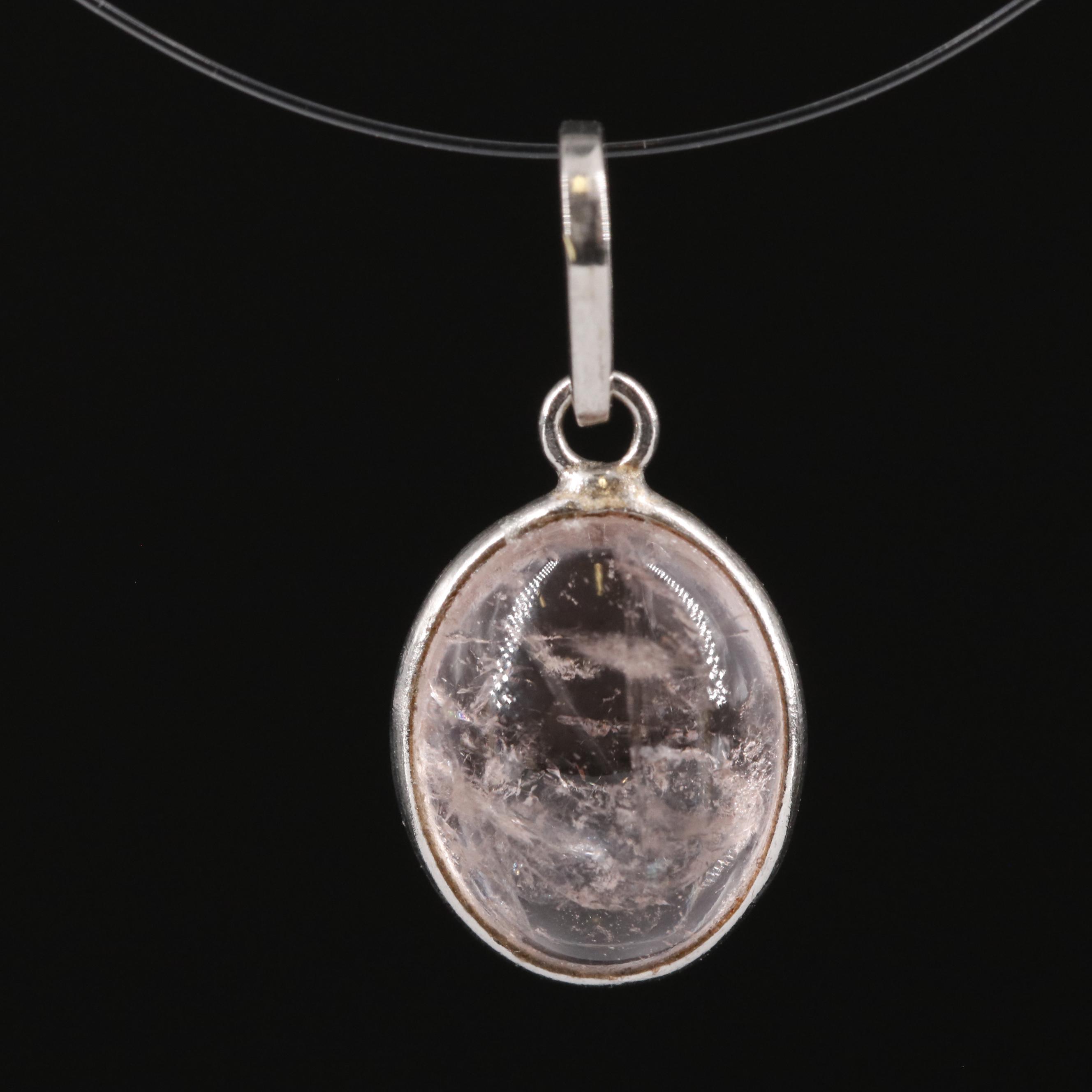 14K Morganite Pendant