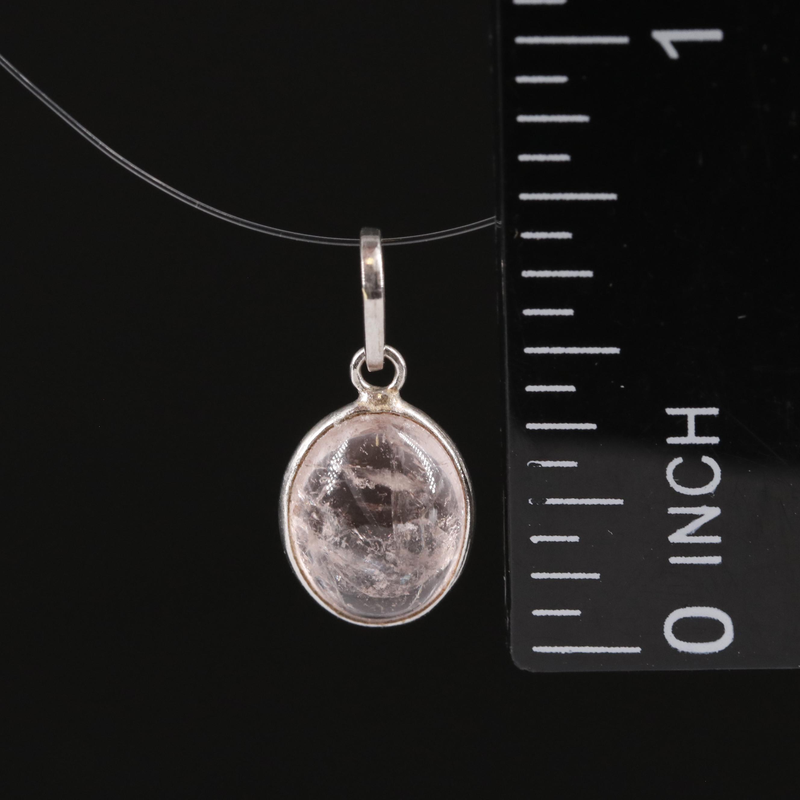 14K Morganite Pendant