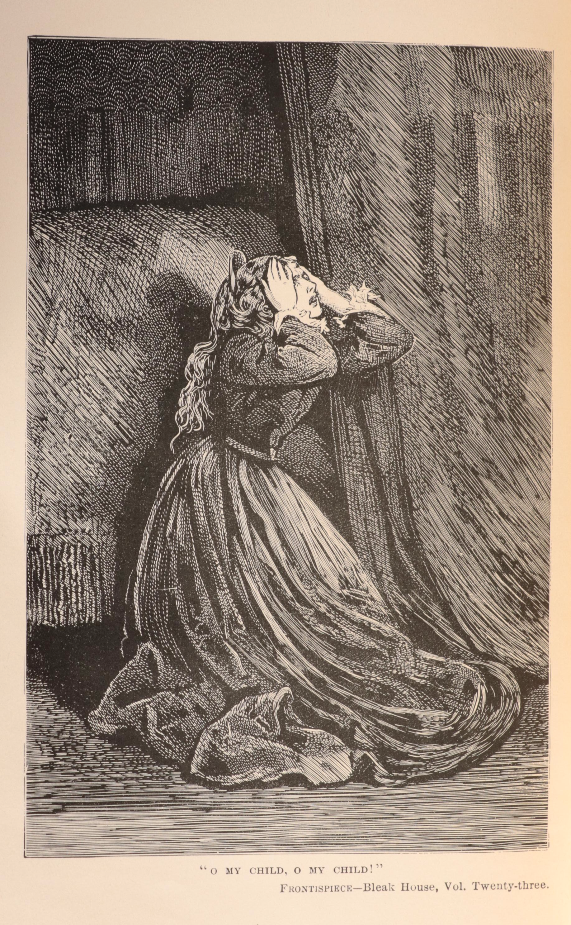 "The Works of Charles Dickens" Partial Set, Early 20th Century