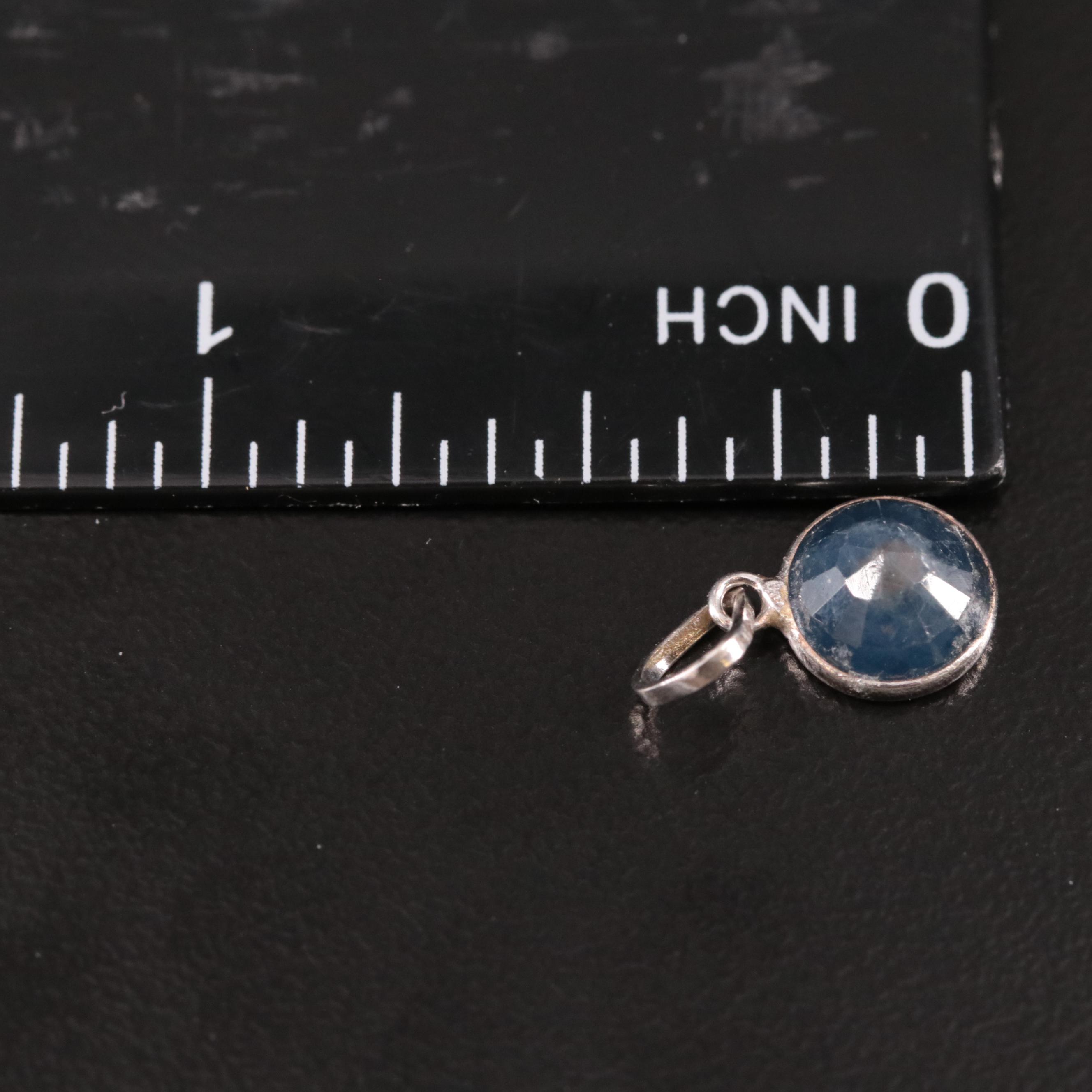 14K Filled Corundum Pendant