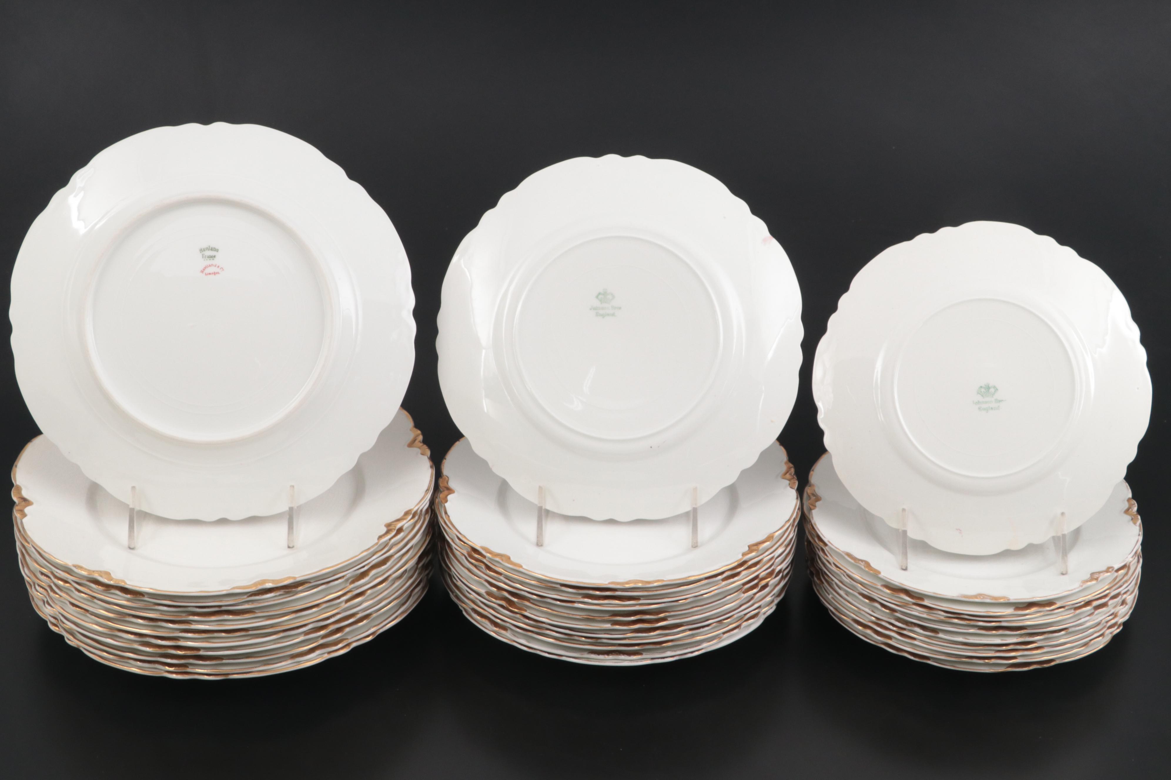 Johnson Bros. "Chantilly Gold" with Other Dinnerware and Table Accessories