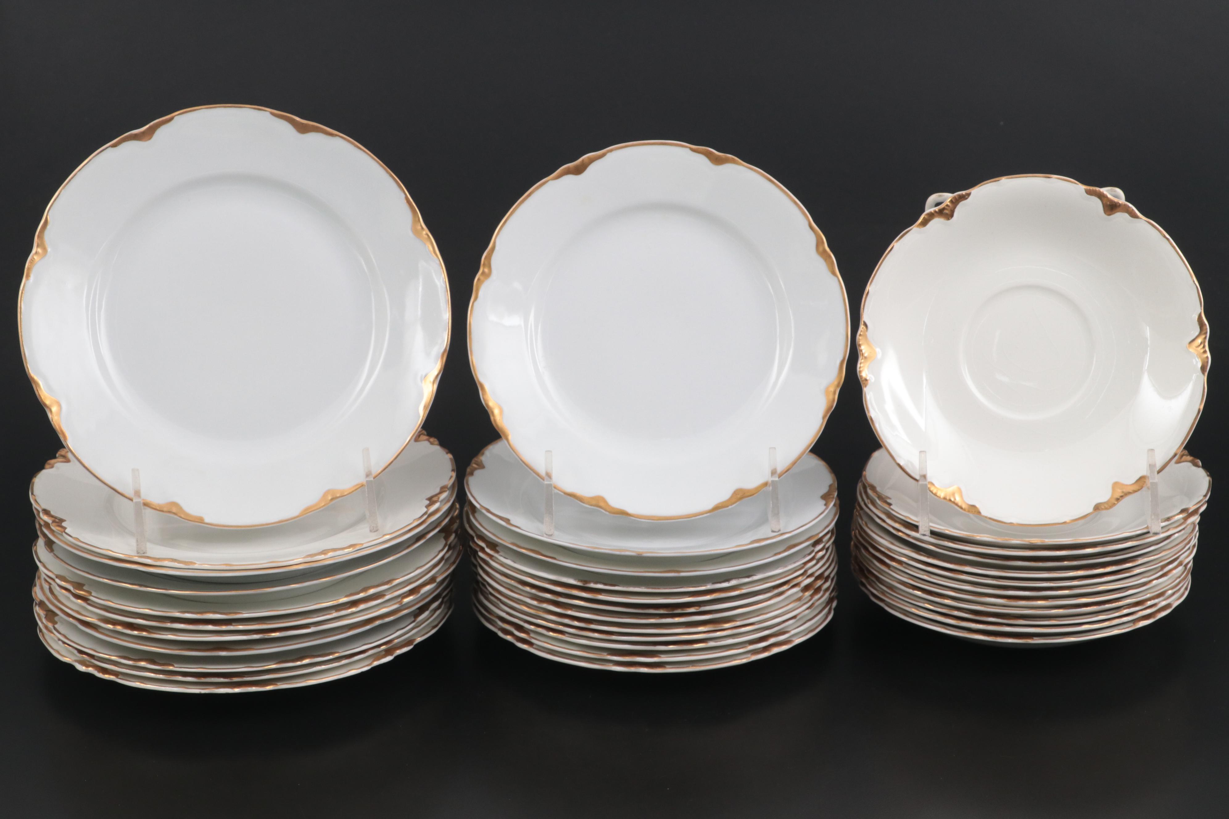Johnson Bros. "Chantilly Gold" with Other Dinnerware and Table Accessories