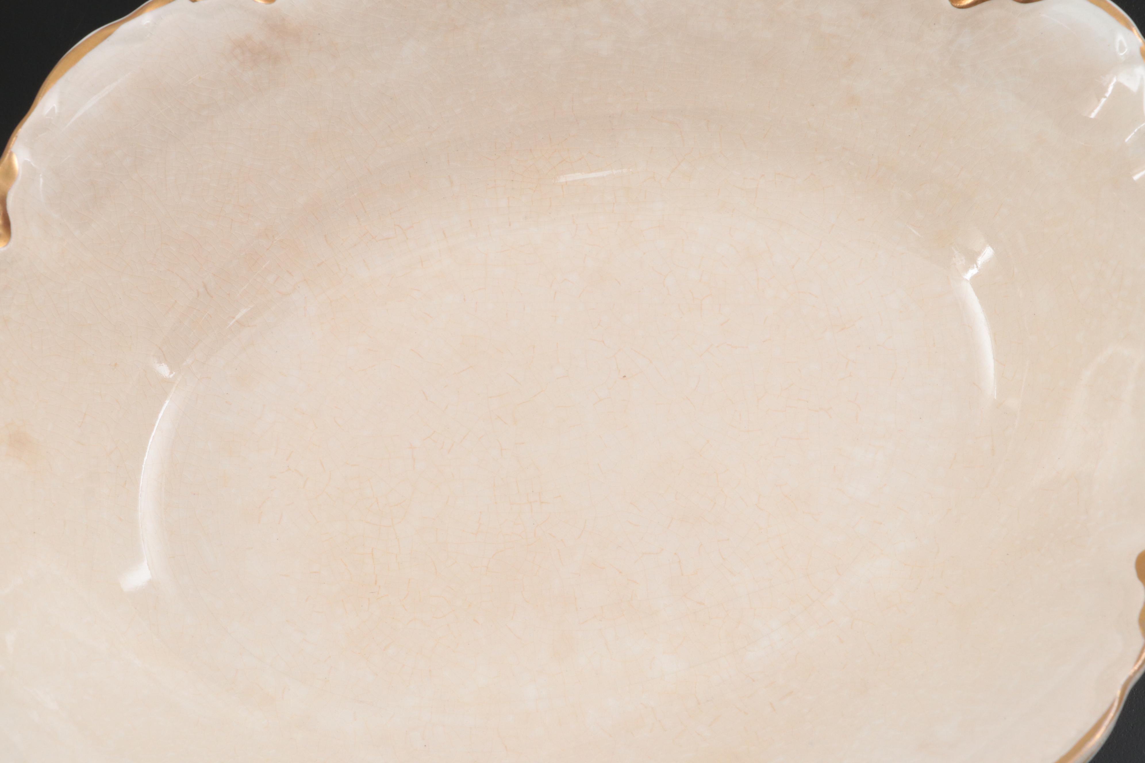 Johnson Bros. "Chantilly Gold" with Other Dinnerware and Table Accessories