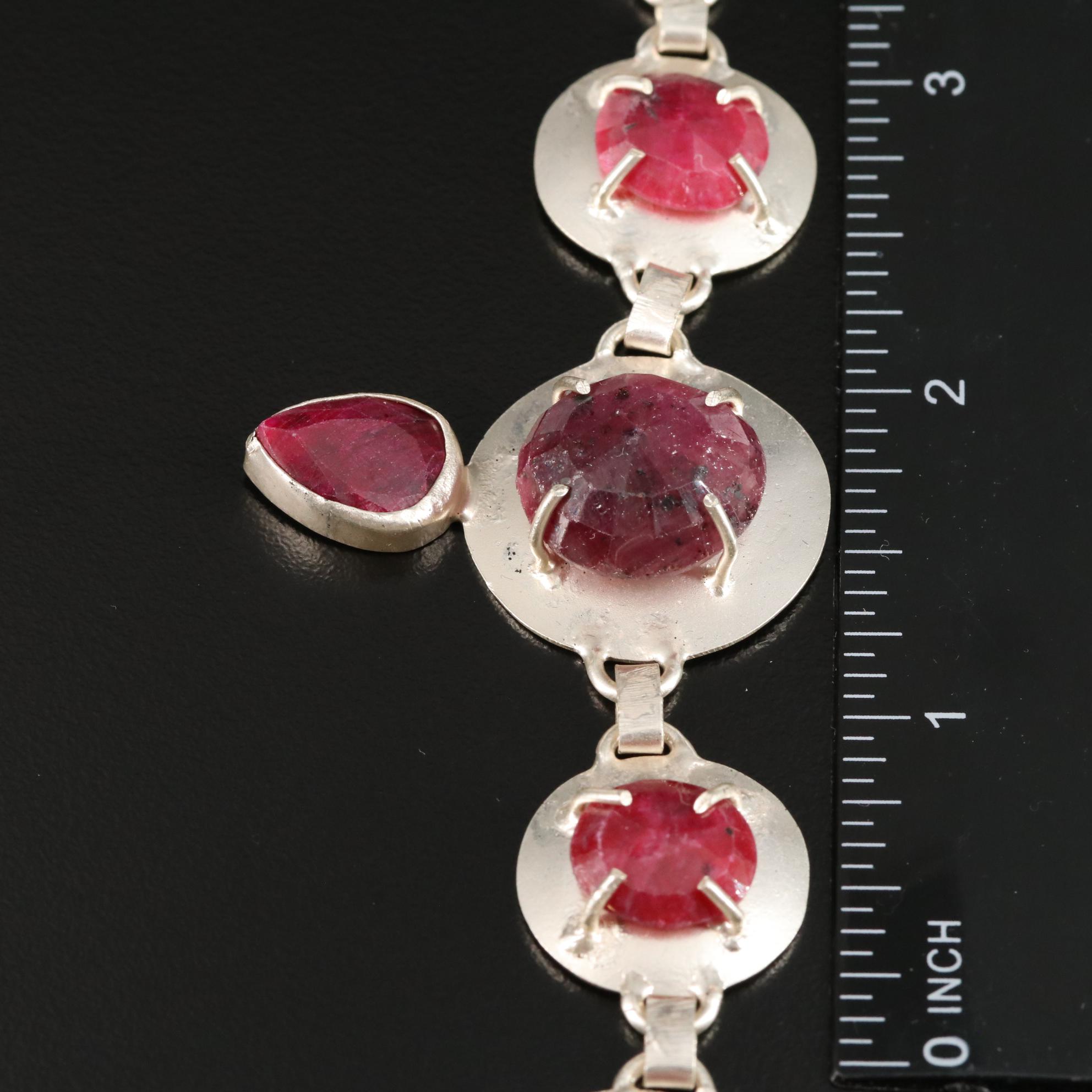 Filled Corundum Bracelet