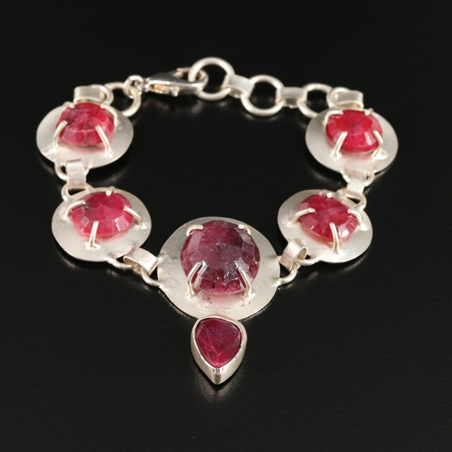 Filled Corundum Bracelet