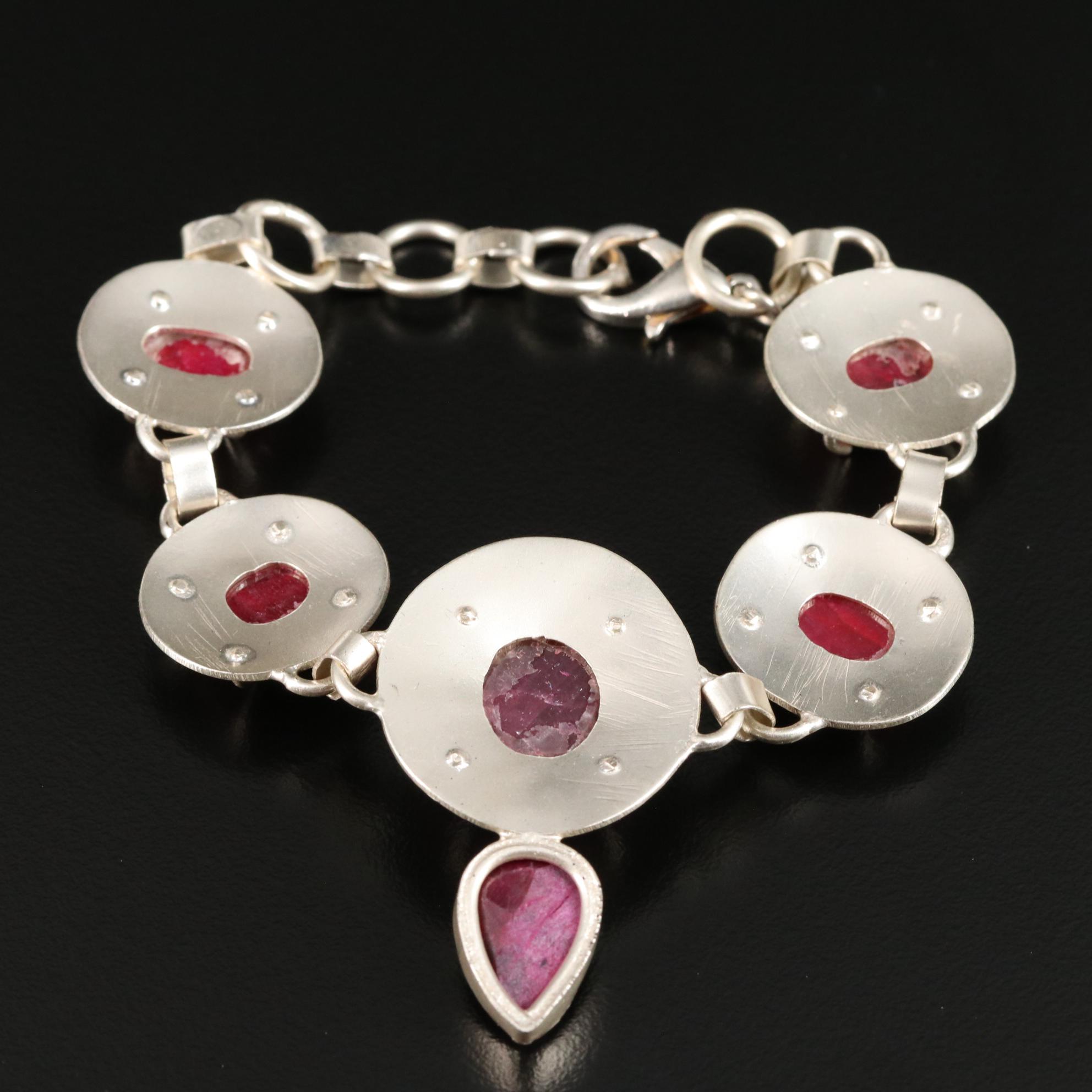 Filled Corundum Bracelet