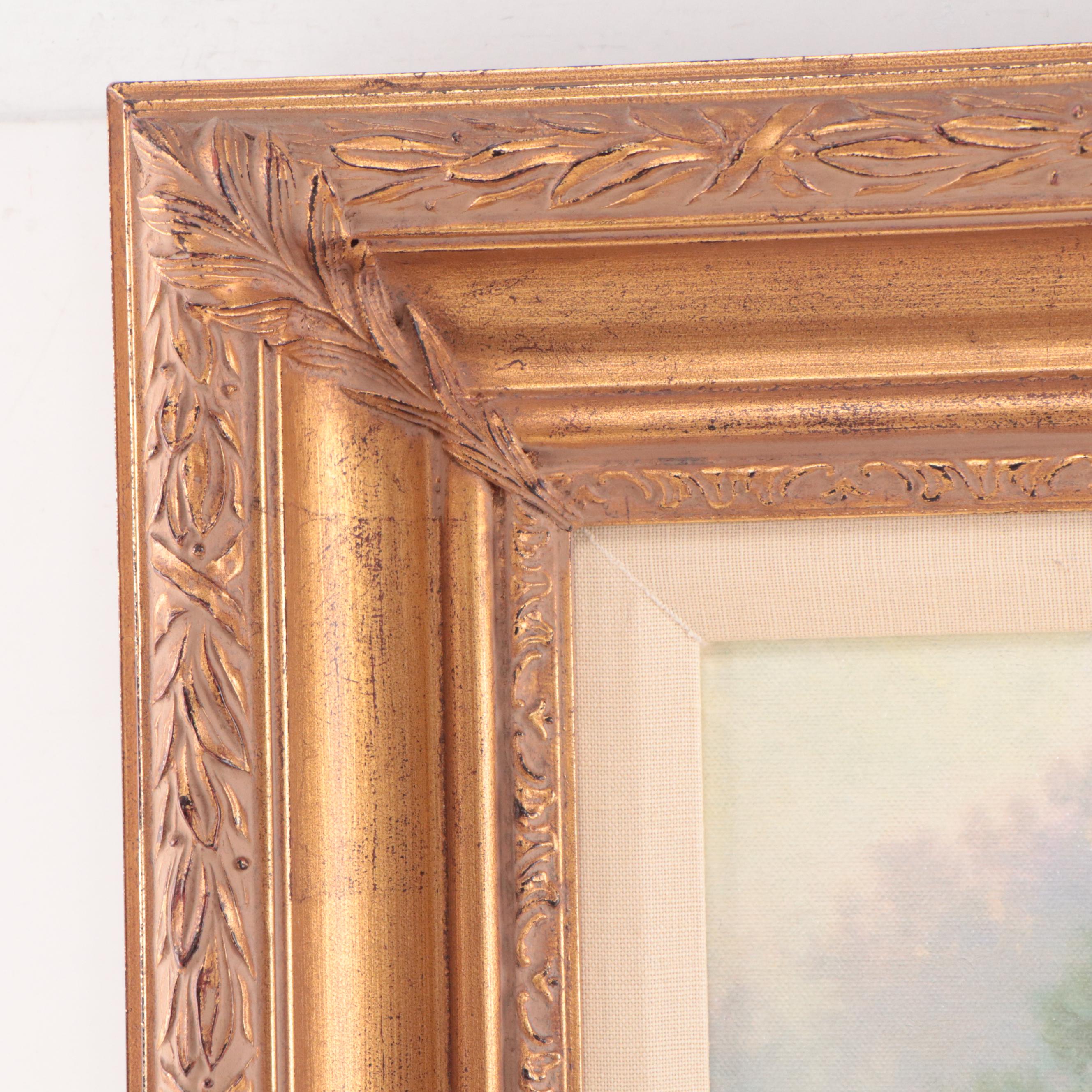 Thomas Kinkade Offset Lithograph "A Perfect Yellow Rose"