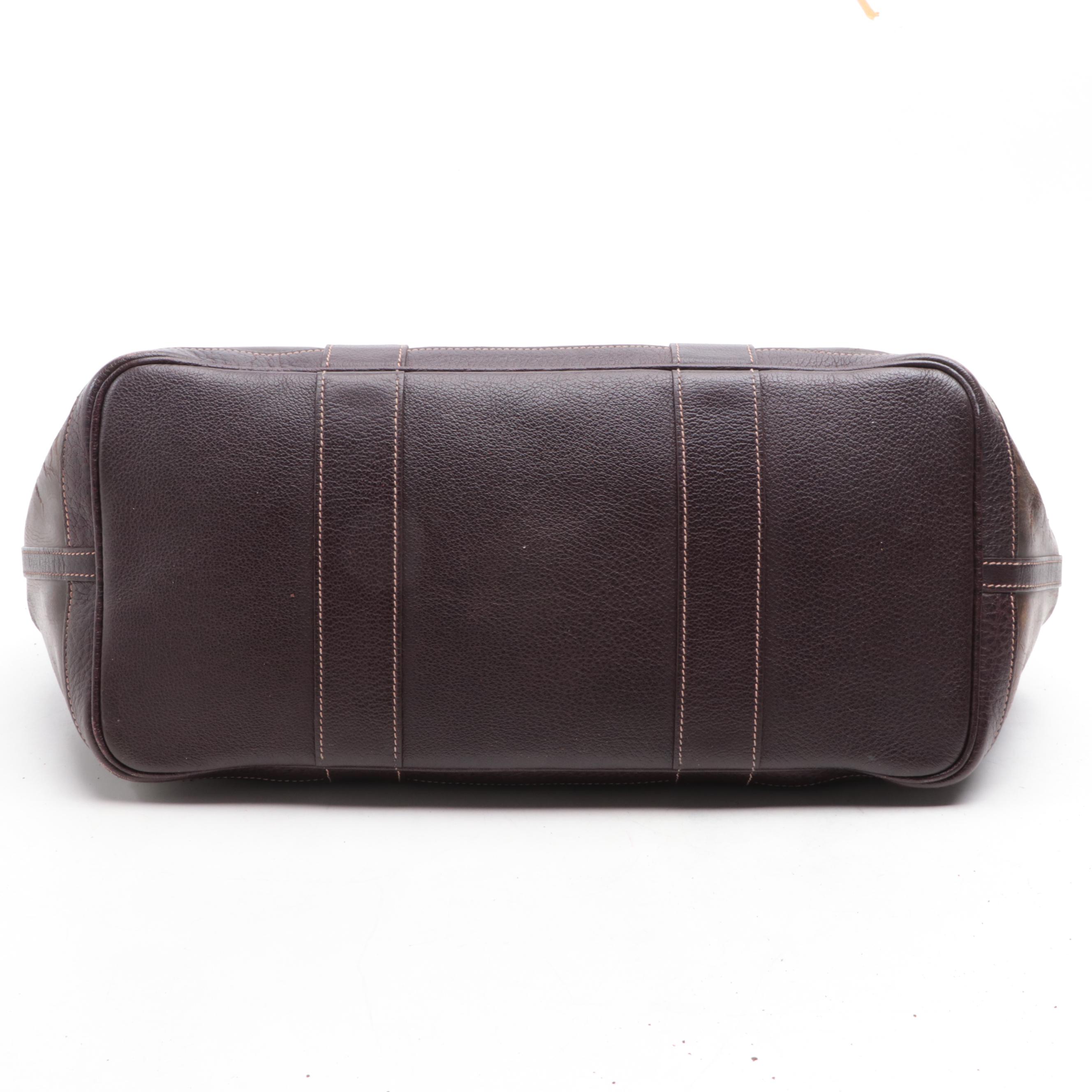 Hermès Garden Party Tote in Amazonia Leather with Buffalo Leather Trim