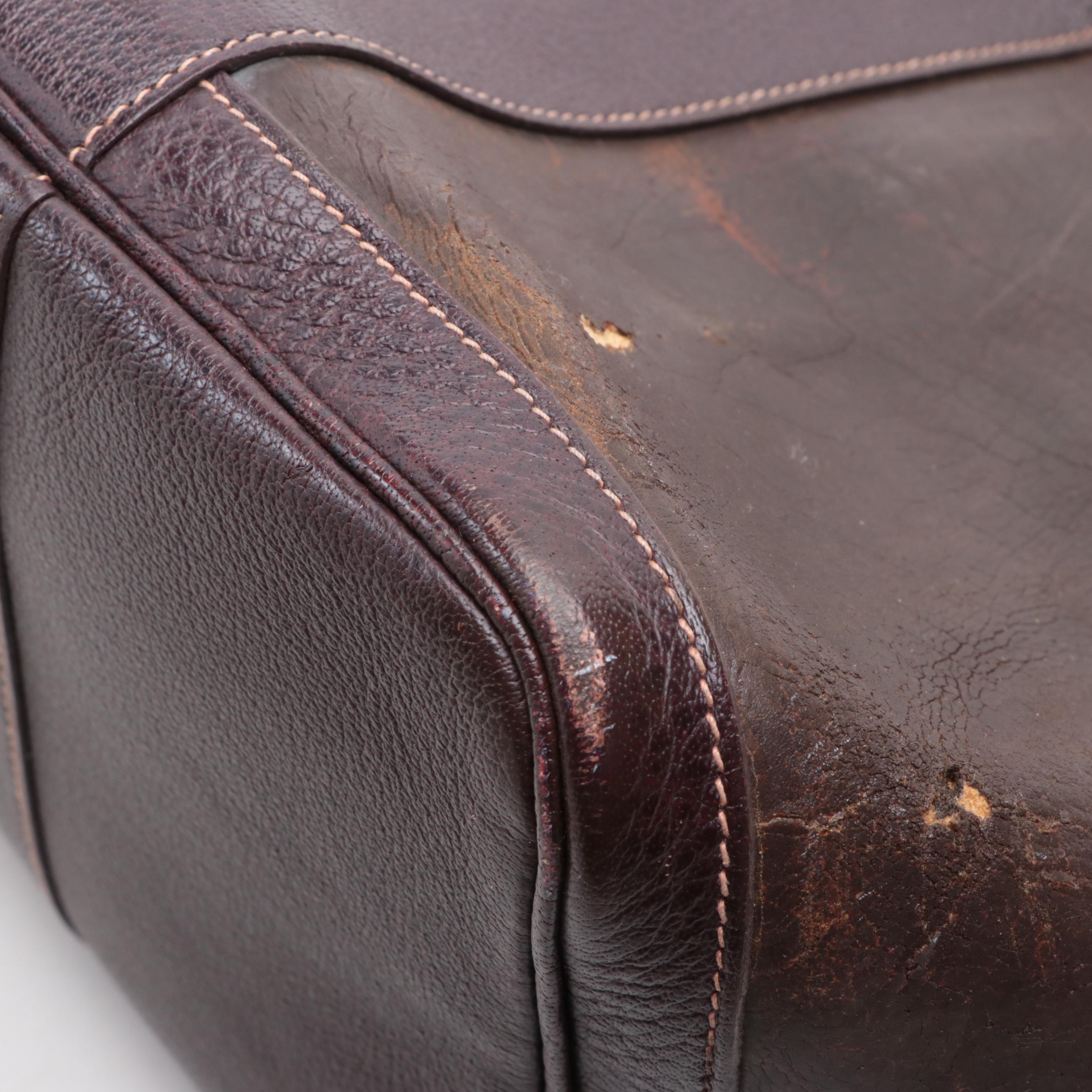 Hermès Garden Party Tote in Amazonia Leather with Buffalo Leather Trim