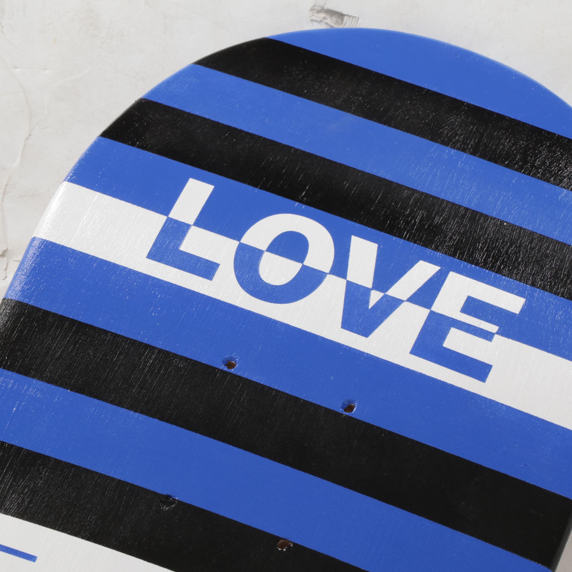 deSanto Pop Art Acrylic Painting Skateboard Deck, 2023